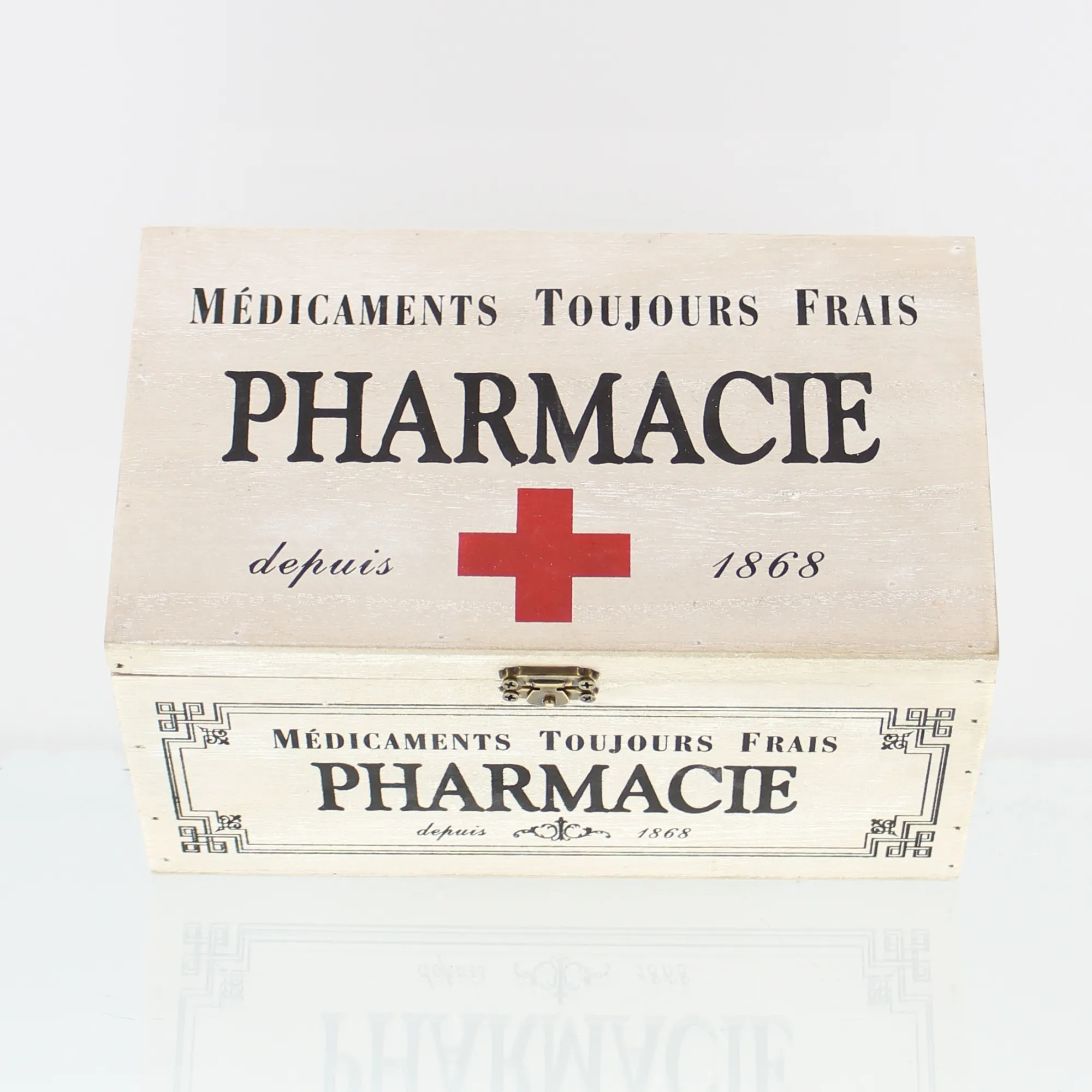 Dekobox "Pharmacie"  im Frank Flechtwaren Online Shop für Badezimmer kaufen