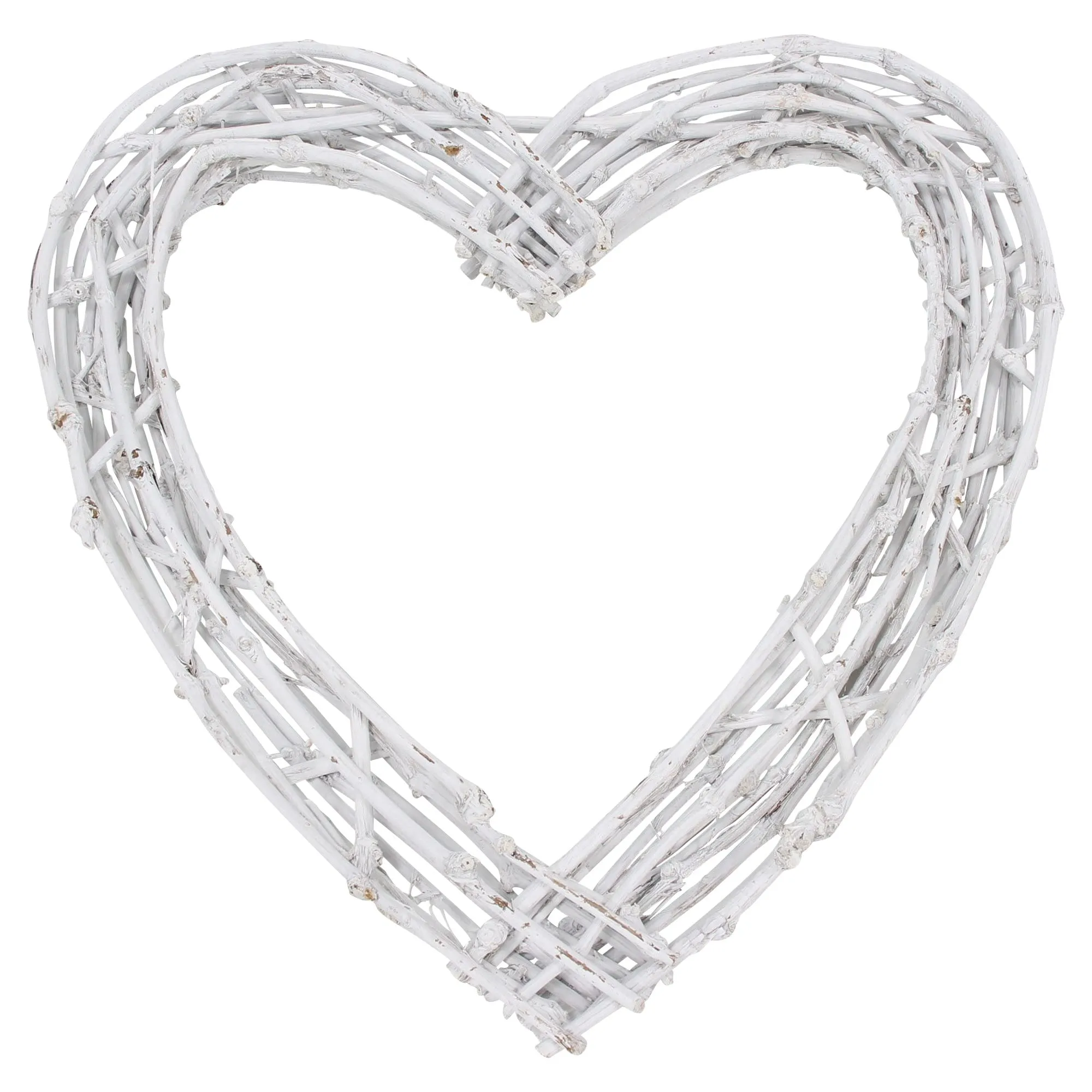 Maxiherz "Romance"  im Frank Flechtwaren Online Shop für Herzflattern kaufen