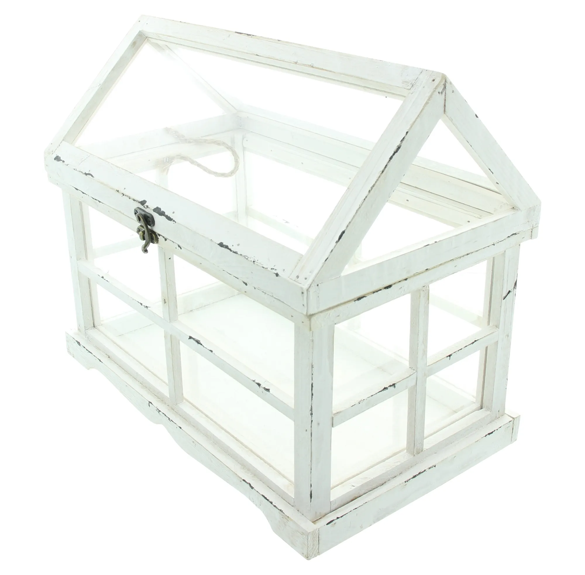 Gewächshaus "Shabby"  im Frank Flechtwaren Online Shop für Aus dem Häuschen kaufen