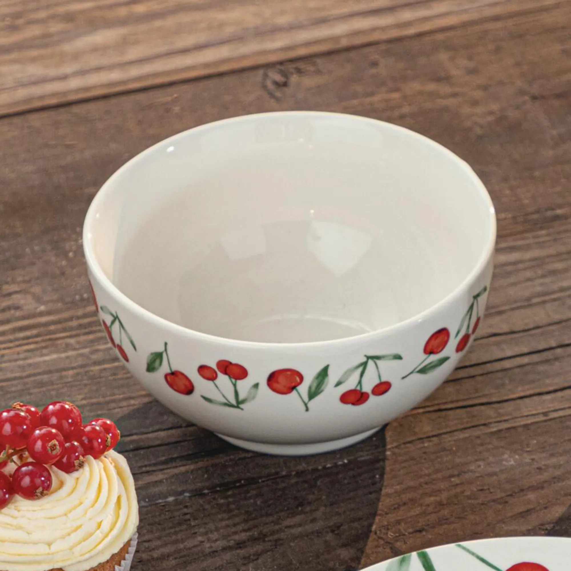 Schüssel "Kirschgenuss", 2er Set  im Frank Flechtwaren Online Shop kaufen