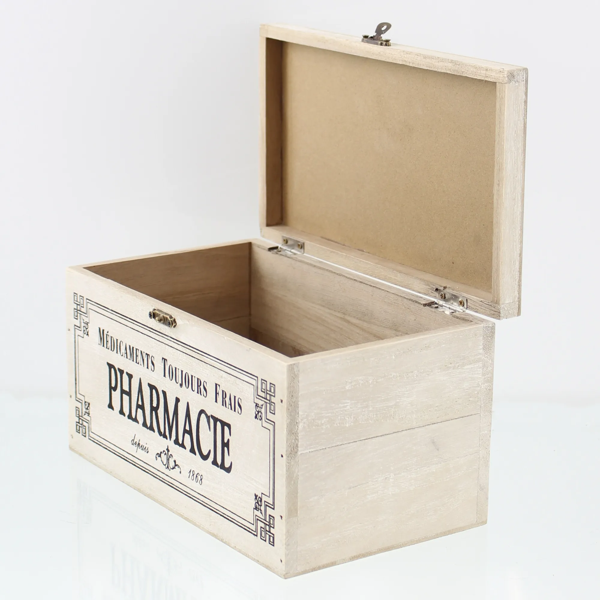 Dekobox "Pharmacie"  im Frank Flechtwaren Online Shop für Badezimmer kaufen