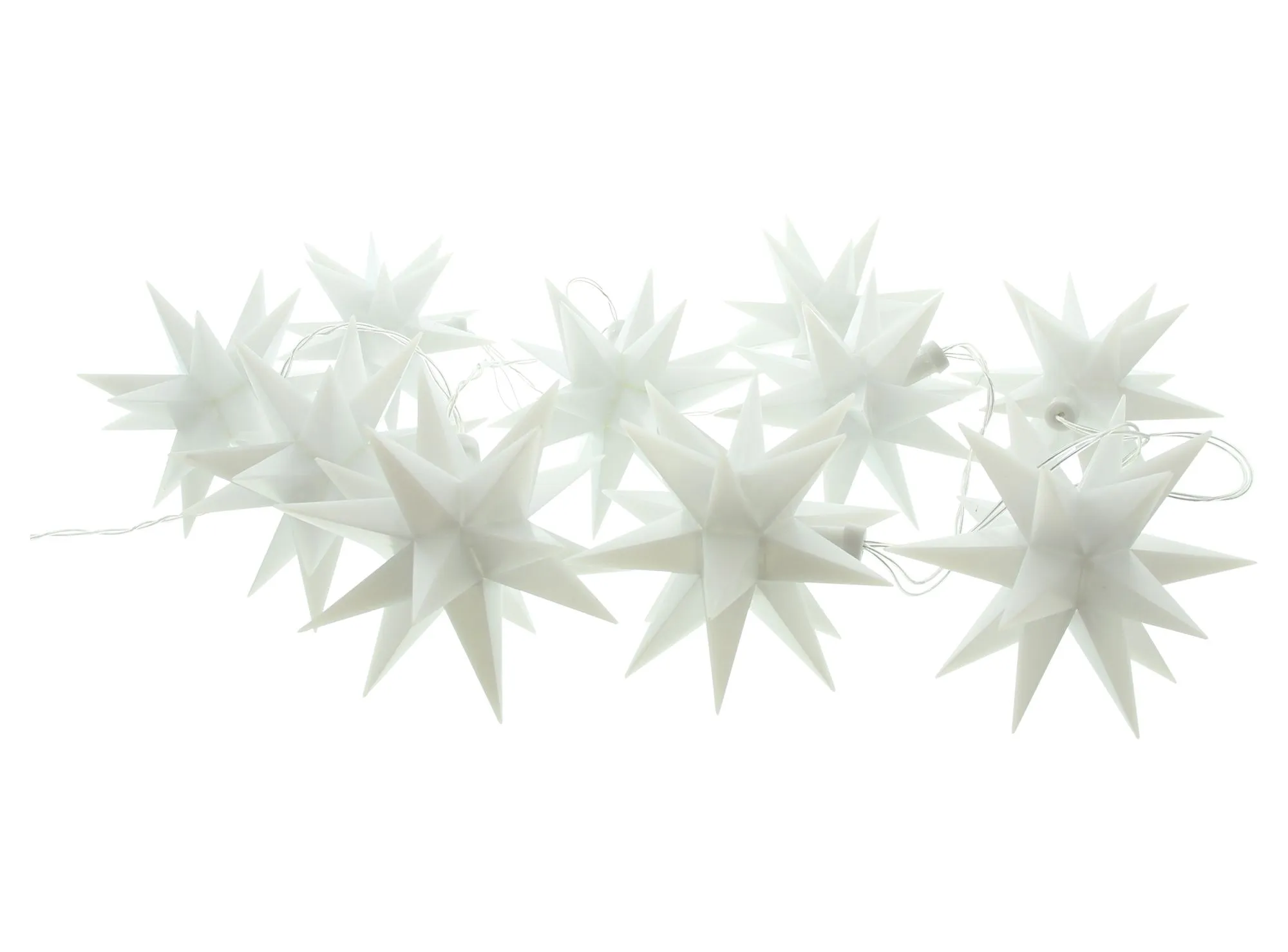 LED-Lichterkette "3D-Sterne"  im Frank Flechtwaren Online Shop für Christbaumbeleuchtung kaufen