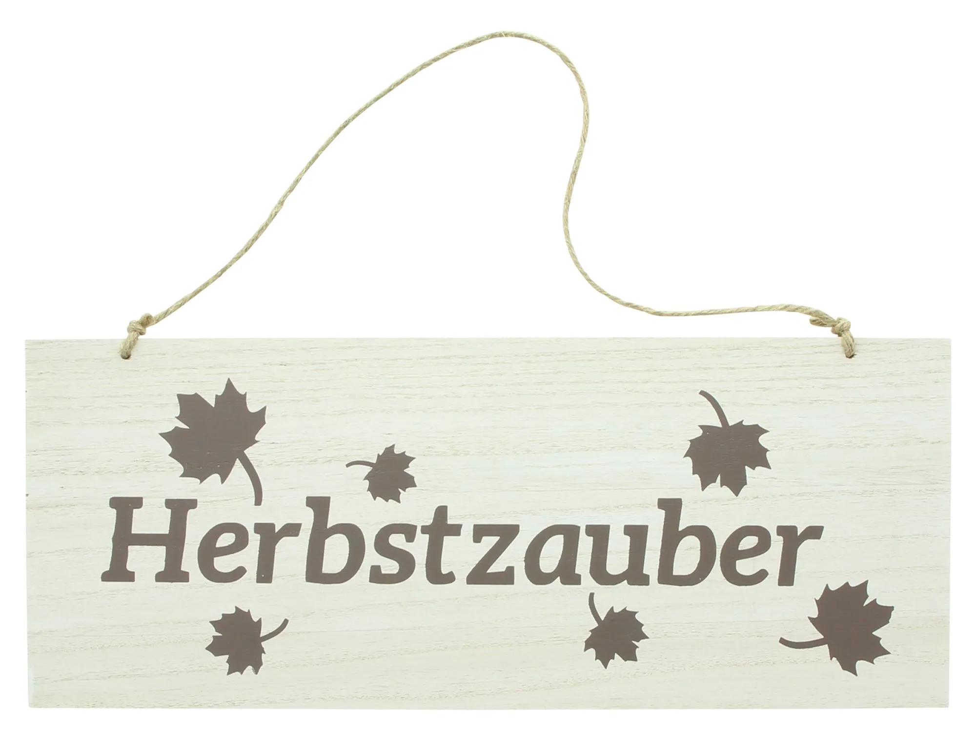 Wandschild "Herbstzauber"  im Frank Flechtwaren Online Shop für Herbstliche Dekohänger kaufen