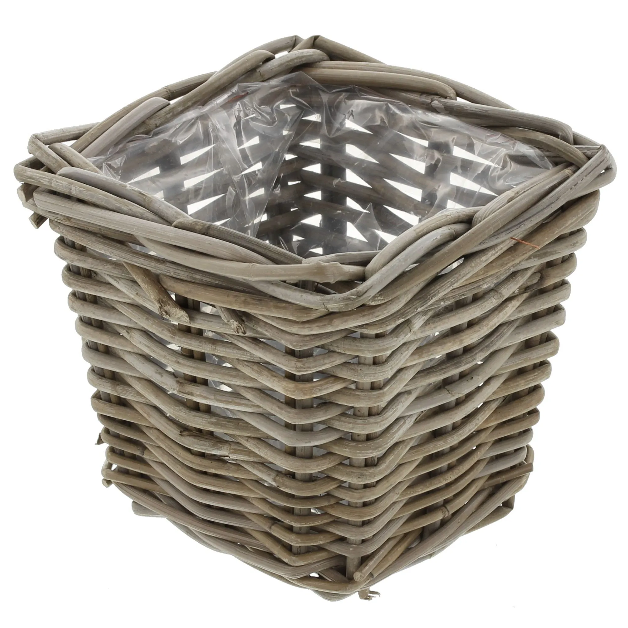 Pflanzer "Rattan", klein  im Frank Flechtwaren Online Shop für Bunter Ostergarten kaufen