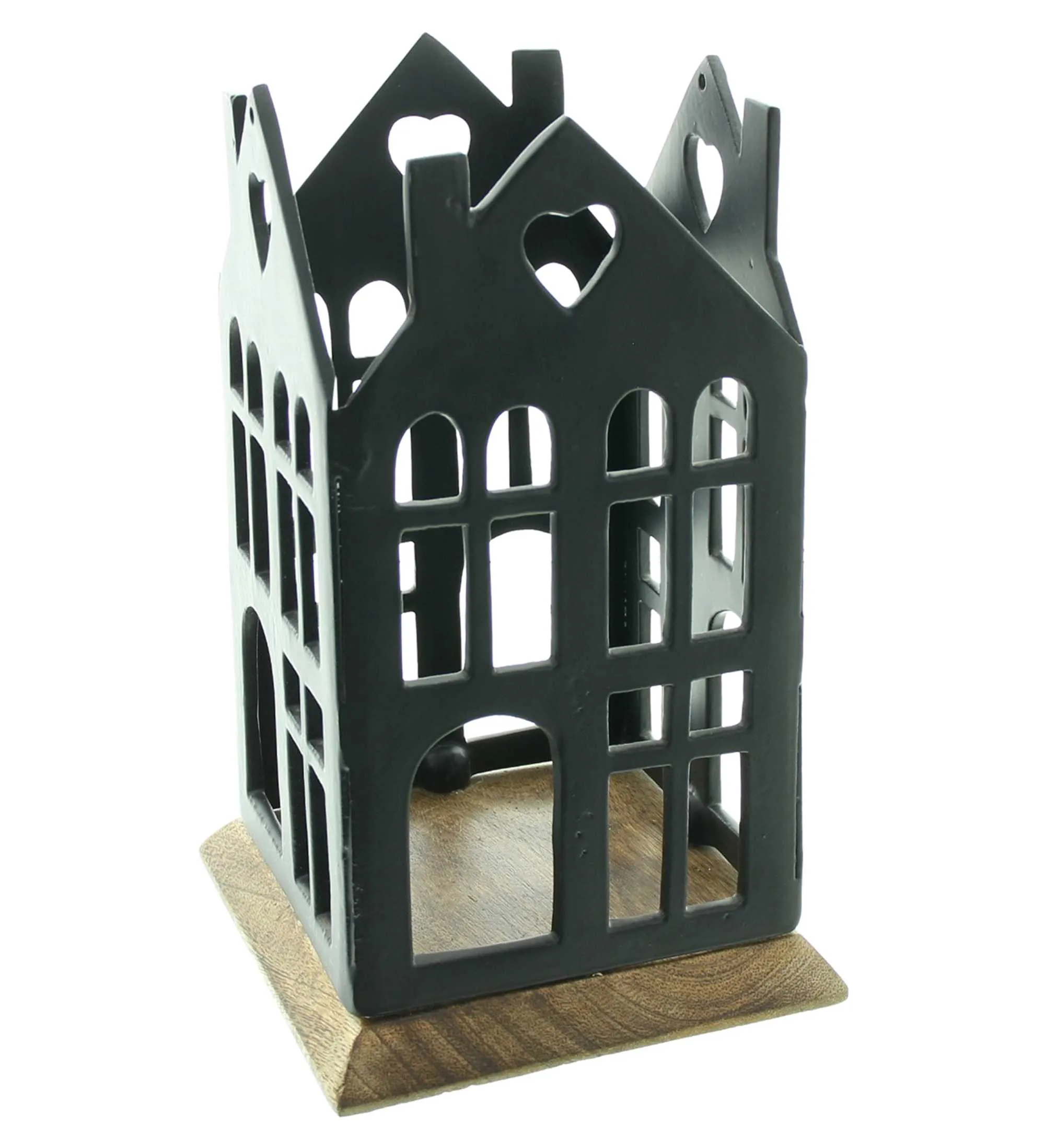 Windlicht "Haus"  im Frank Flechtwaren Online Shop für Dekohäuser kaufen