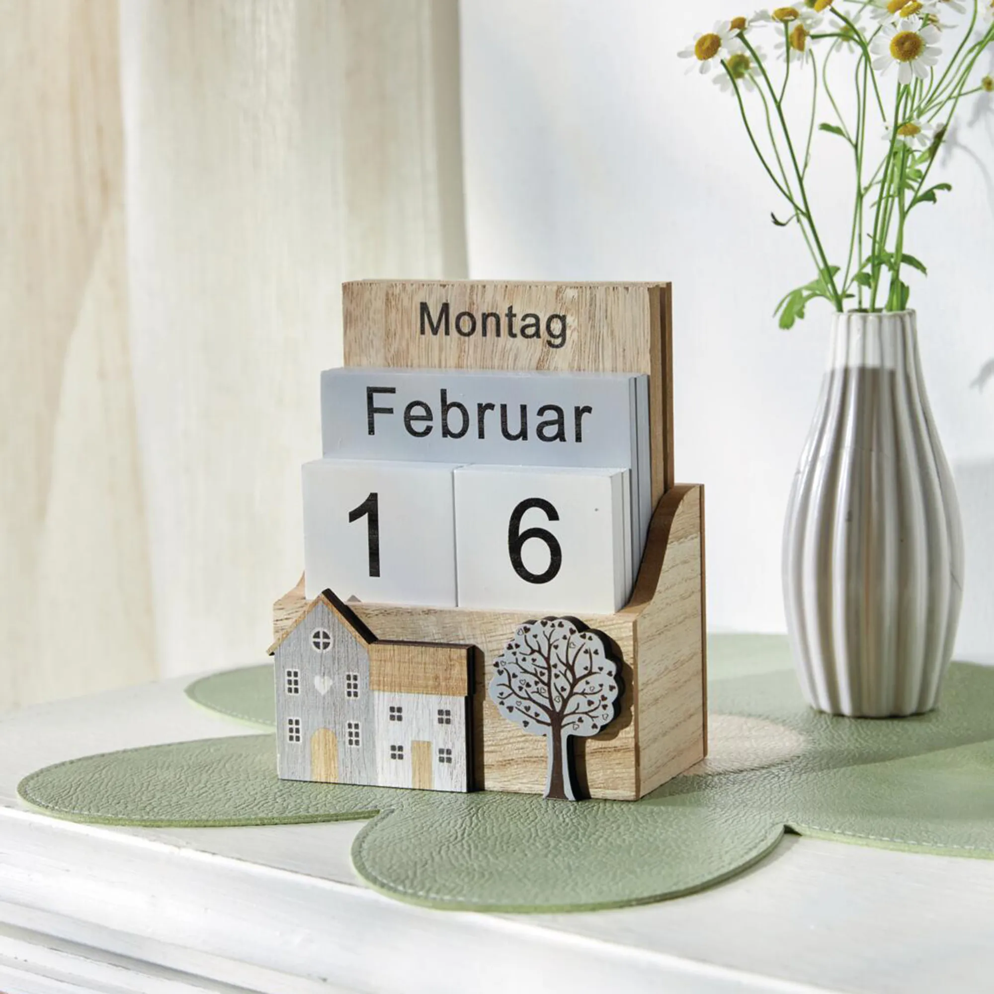 Tischkalender "Home"  im Frank Flechtwaren Online Shop kaufen