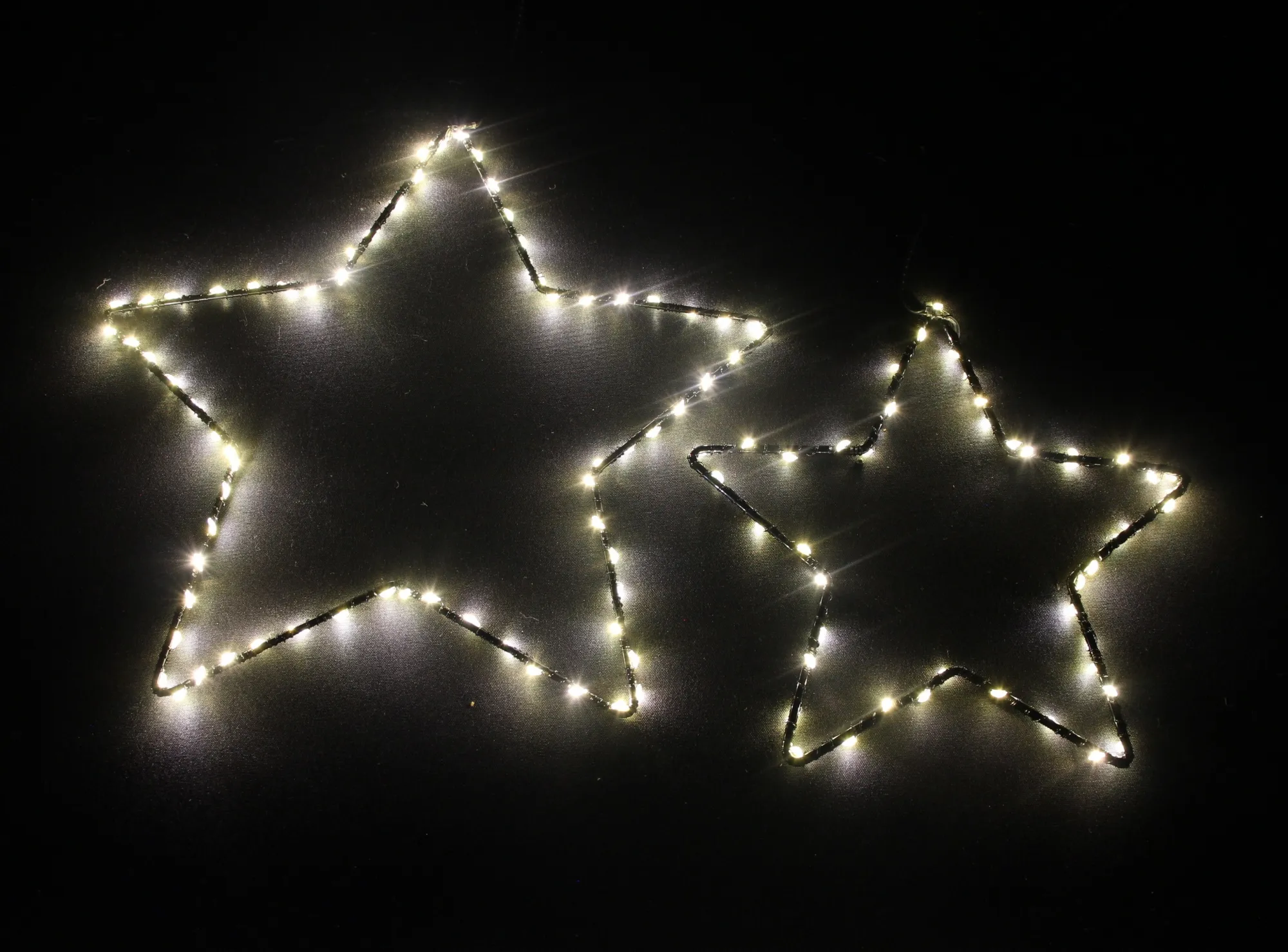 LED-Hänger "Stern", 2er Set  im Frank Flechtwaren Online Shop für Dekohänger  kaufen