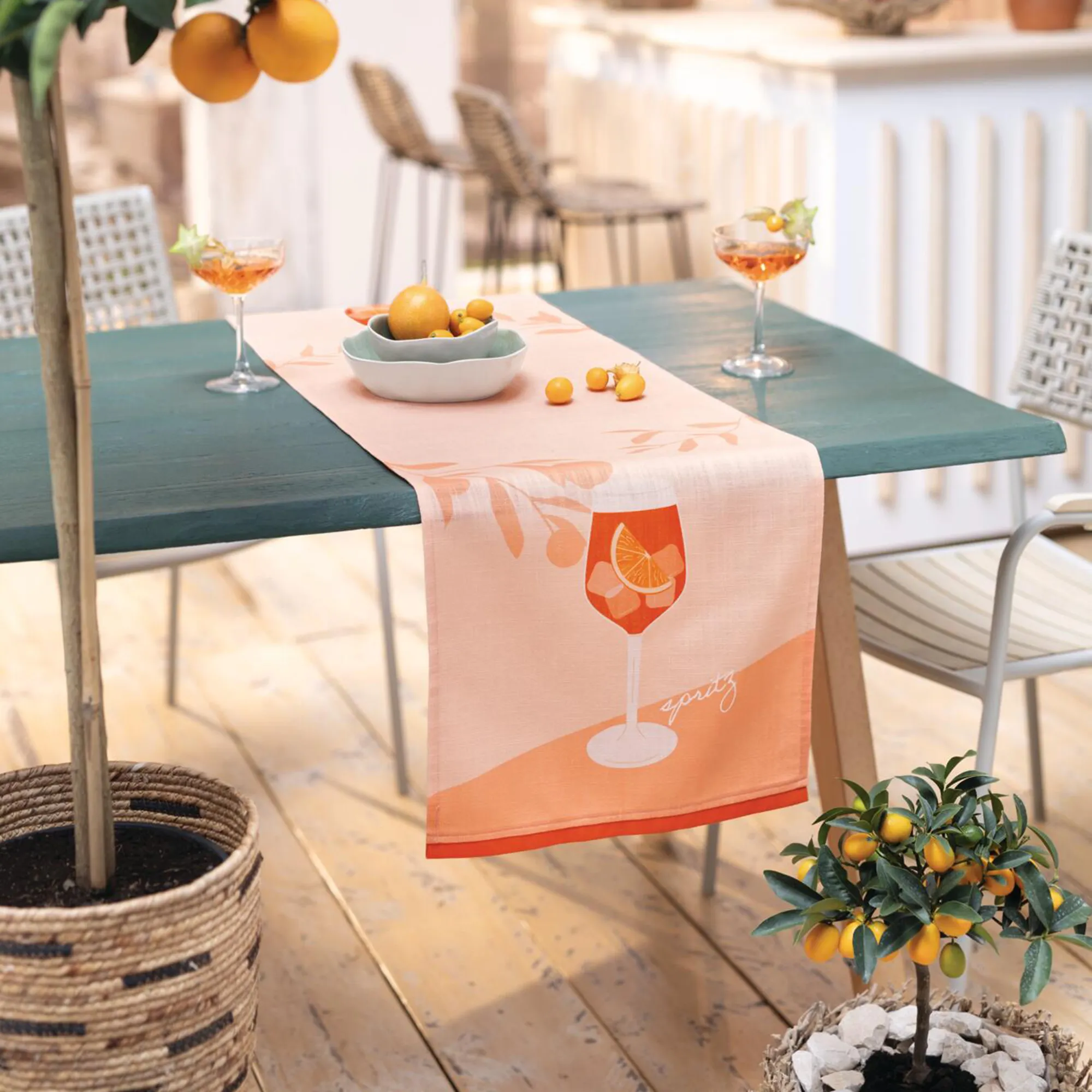 Tischläufer "Spritz"  im Frank Flechtwaren Online Shop kaufen