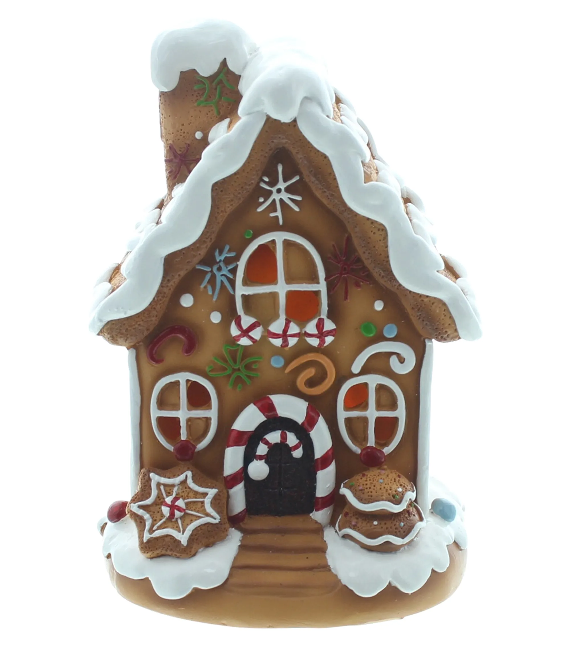 LED-Lebkuchenhaus "Sweet"  im Frank Flechtwaren Online Shop für Weihnachtliche Dekofiguren kaufen