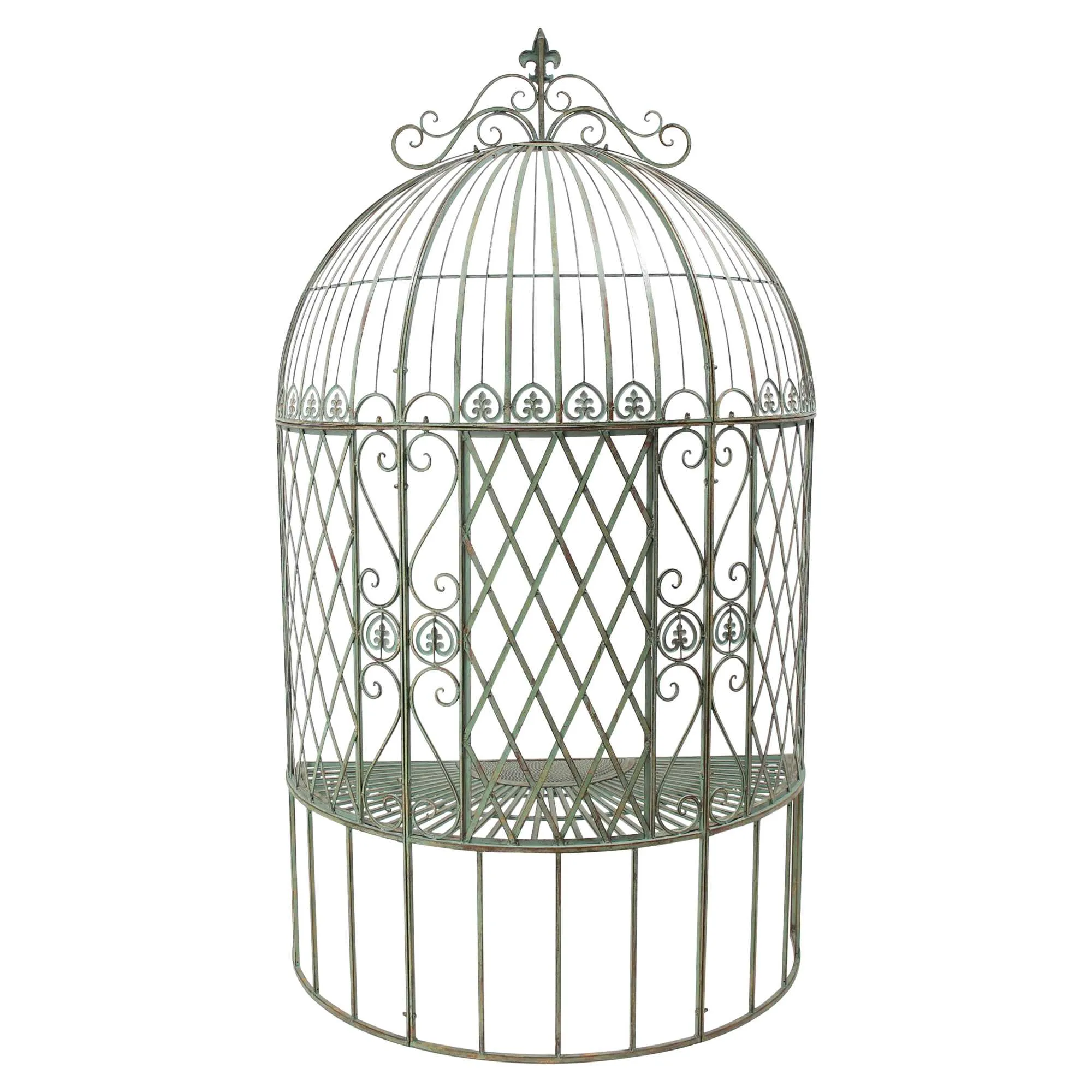 Baldachinbank "Ornamente"  im Frank Flechtwaren Online Shop für Gartensessel &amp; Gartenstühle kaufen