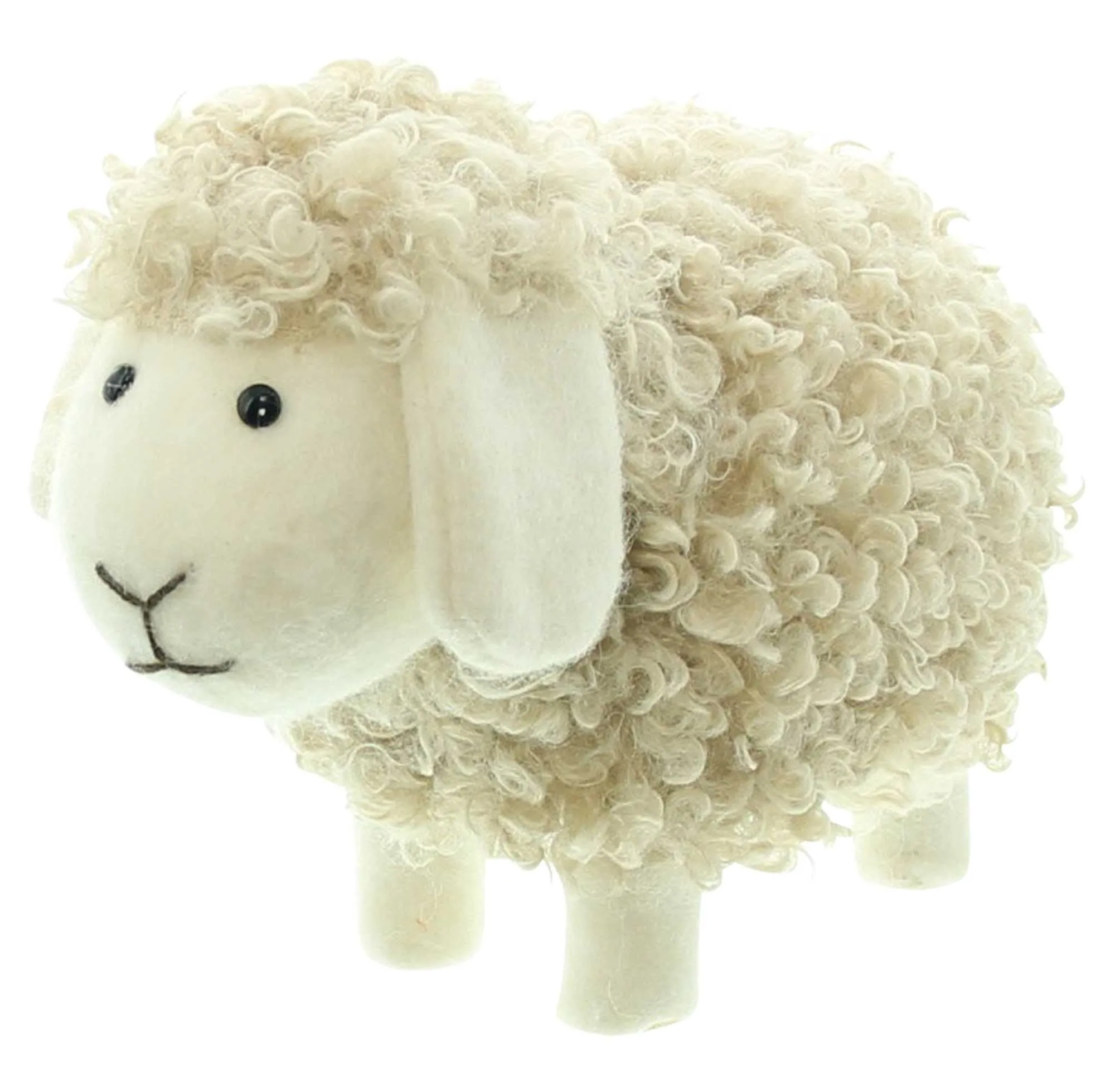 Dekoschäfchen "Wolli"  im Frank Flechtwaren Online Shop für Hasen &amp; Co kaufen
