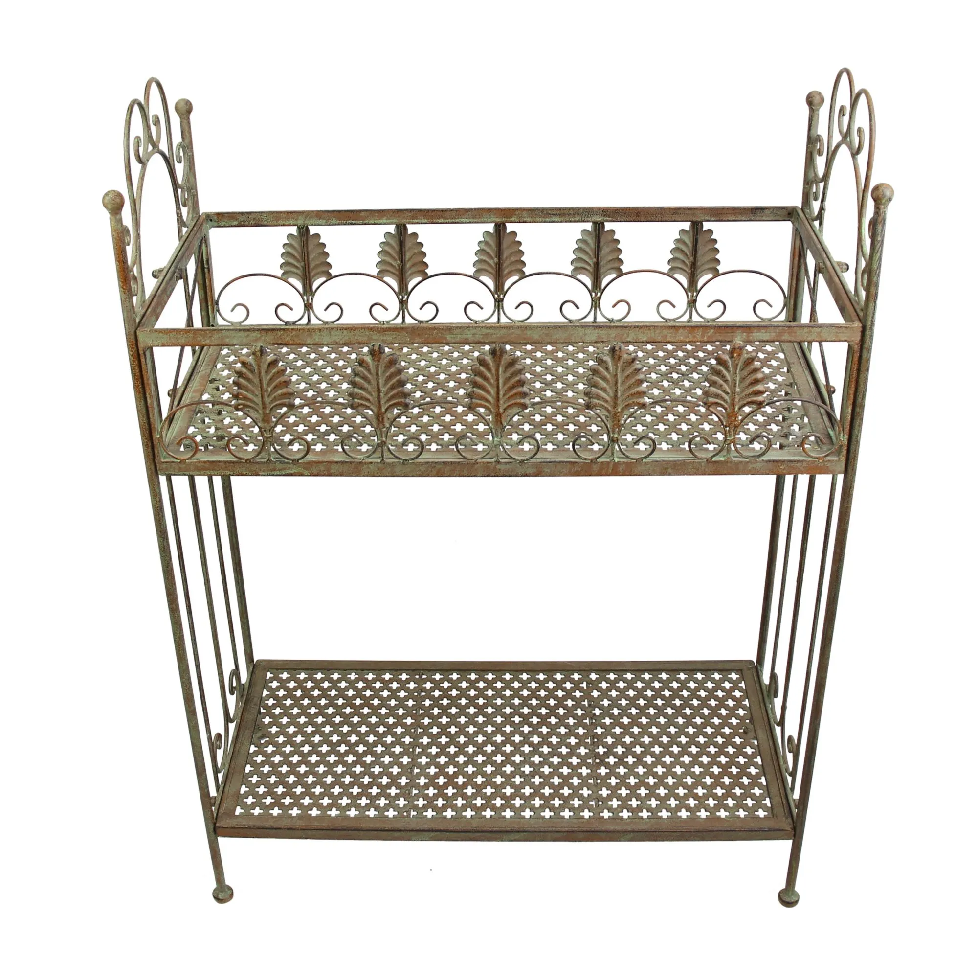 Regal "Antik"  im Frank Flechtwaren Online Shop für Regale für den Garten kaufen