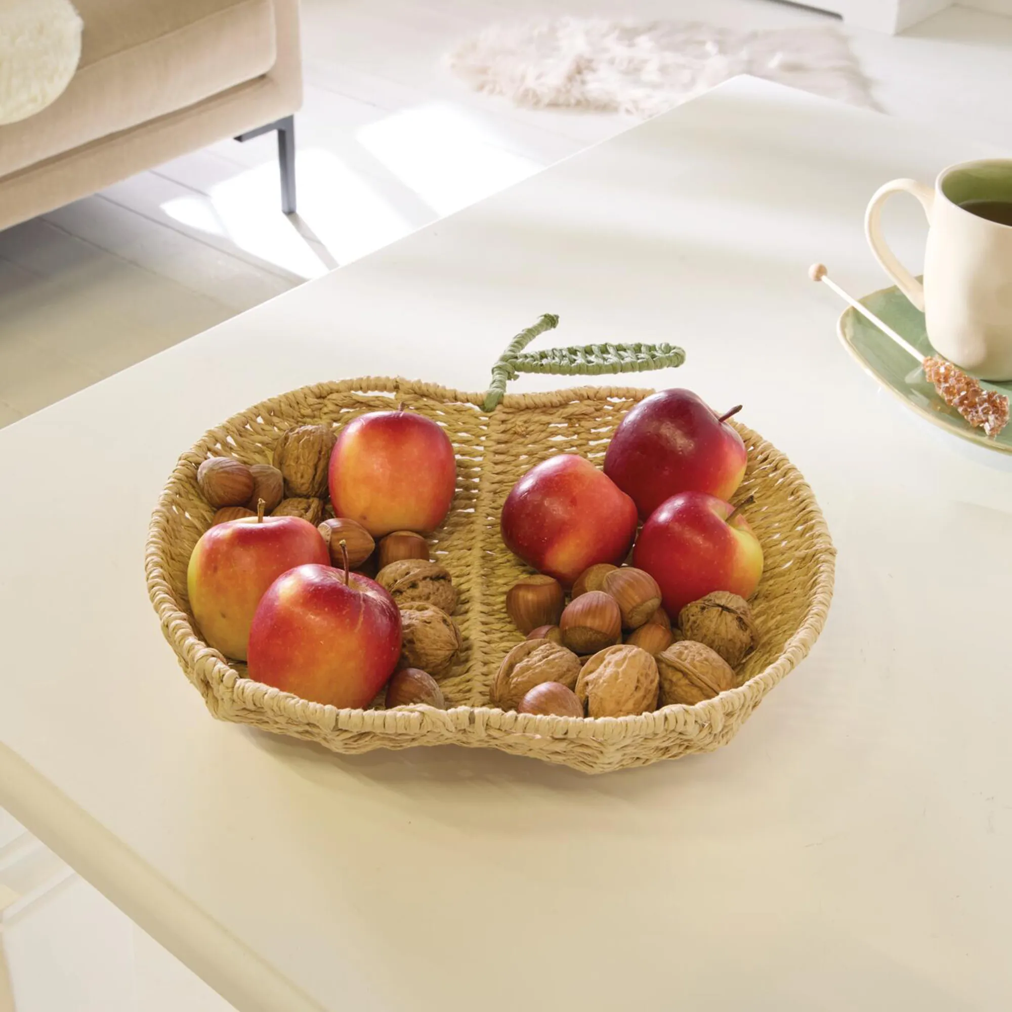 Flechtschale "Apfel"  im Frank Flechtwaren Online Shop kaufen