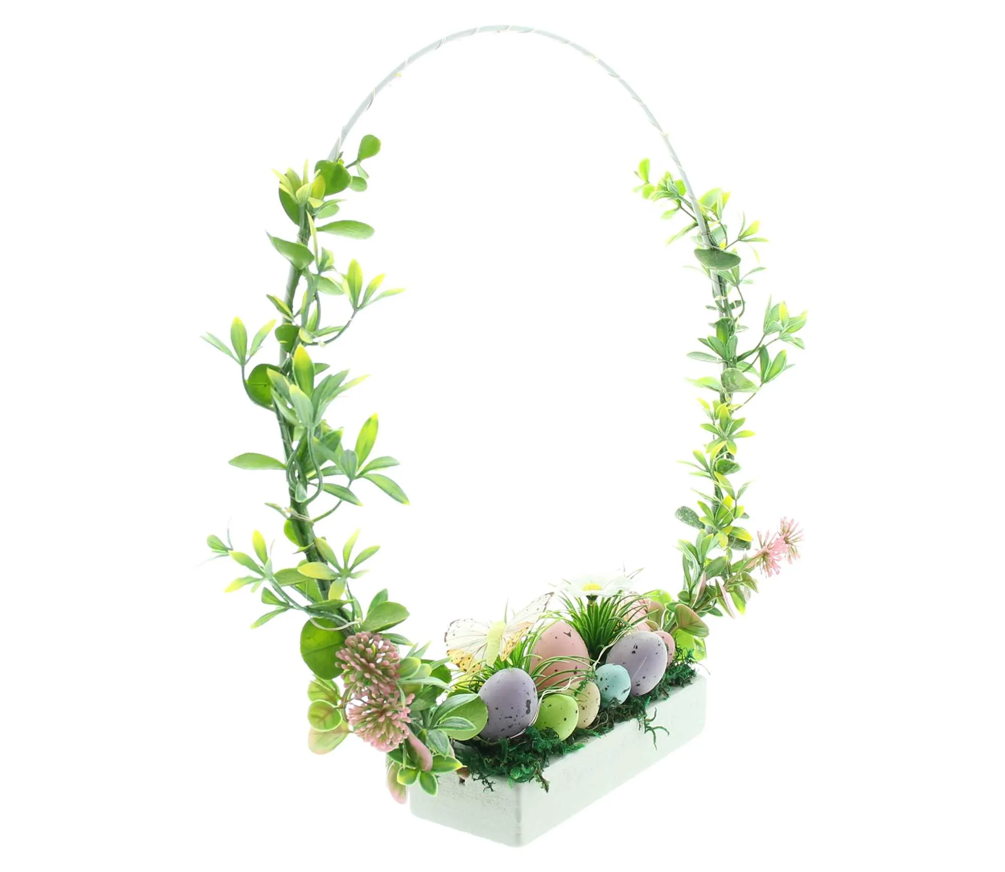 LED-Ring "Osterwiese"  im Frank Flechtwaren Online Shop für Österliche Dekoringe kaufen