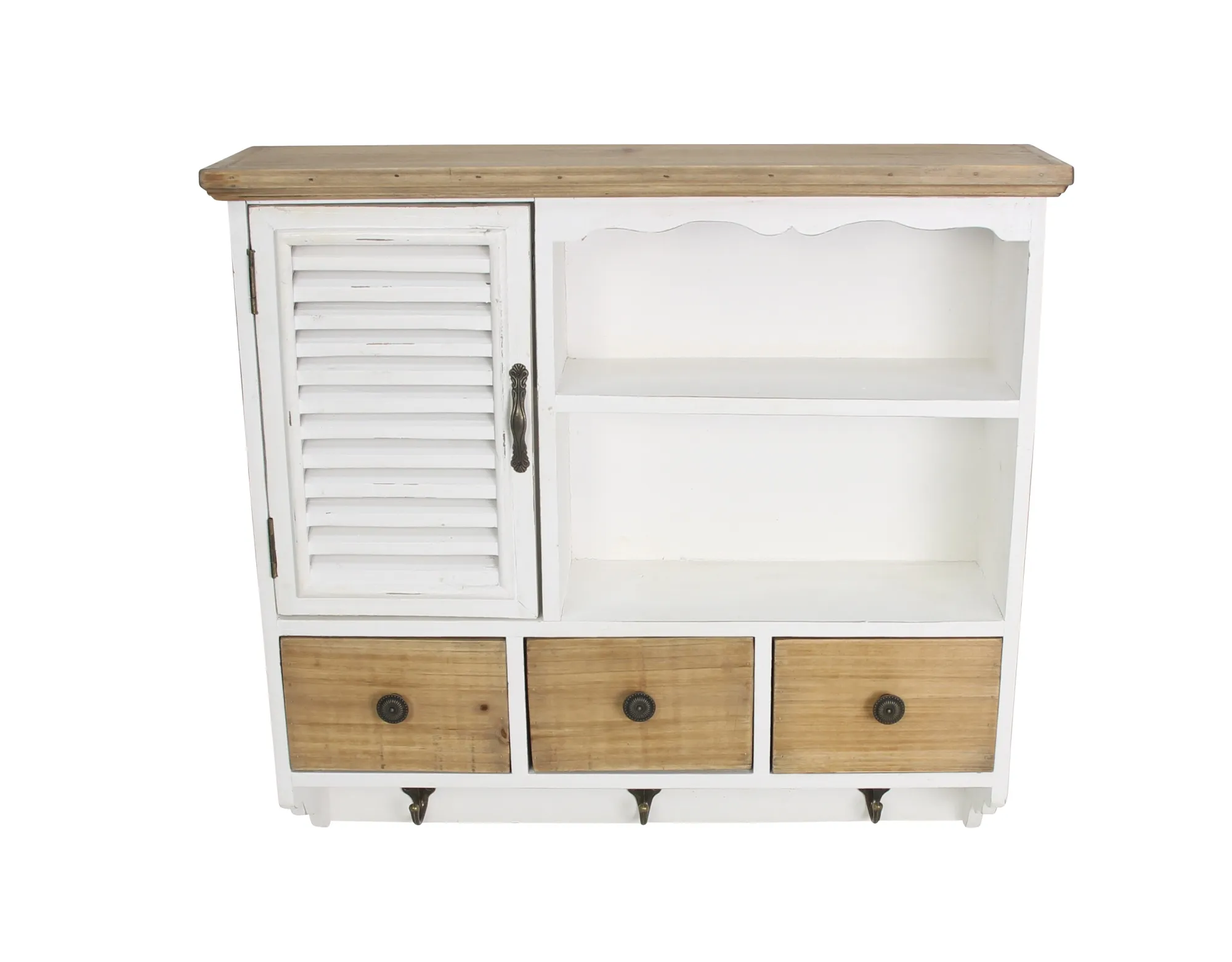 Hängeschrank "White Cottage"  im Frank Flechtwaren Online Shop für Landhaus-Flair kaufen