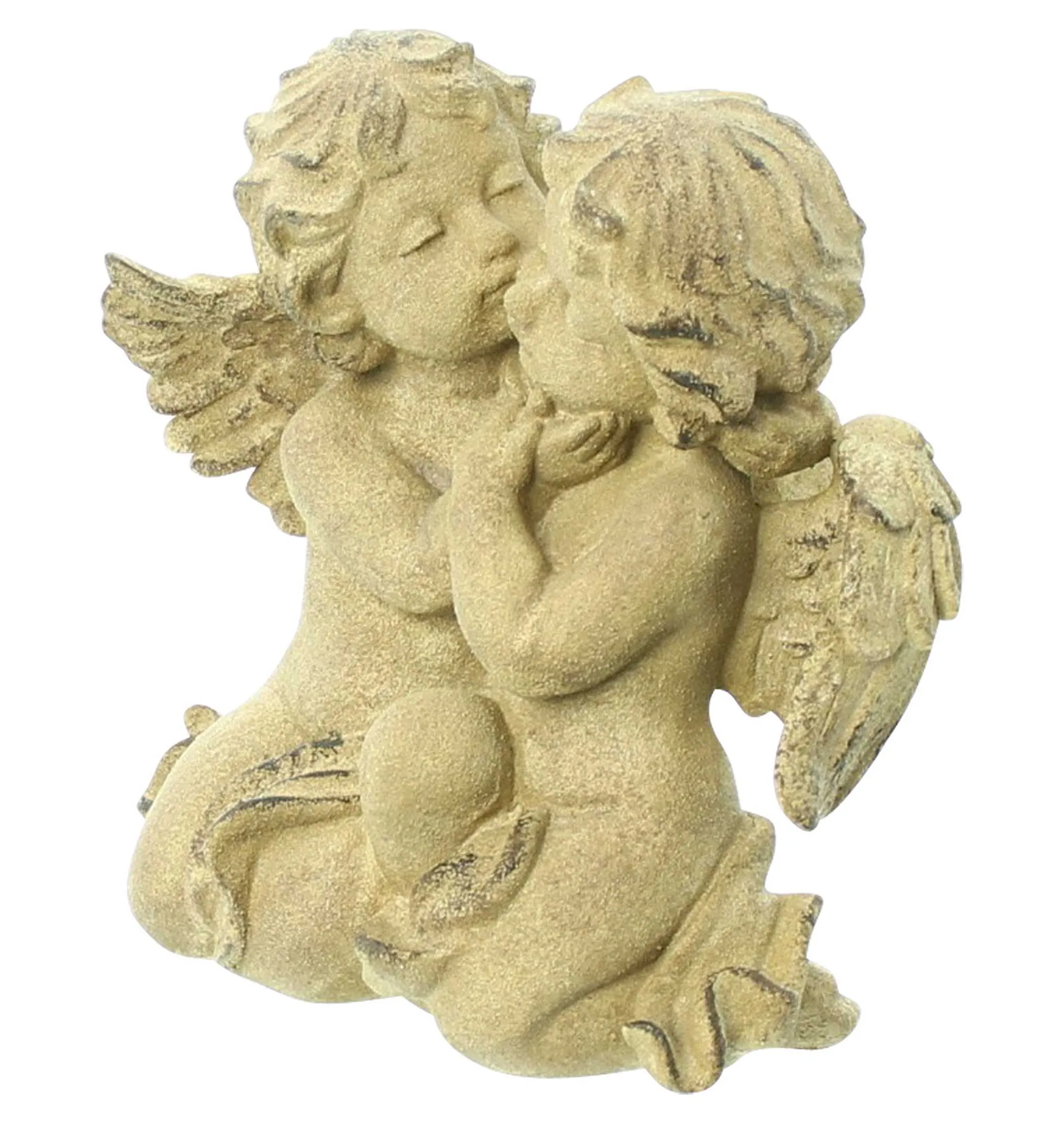 Engelpaar "Küsschen"  im Frank Flechtwaren Online Shop für Engel kaufen