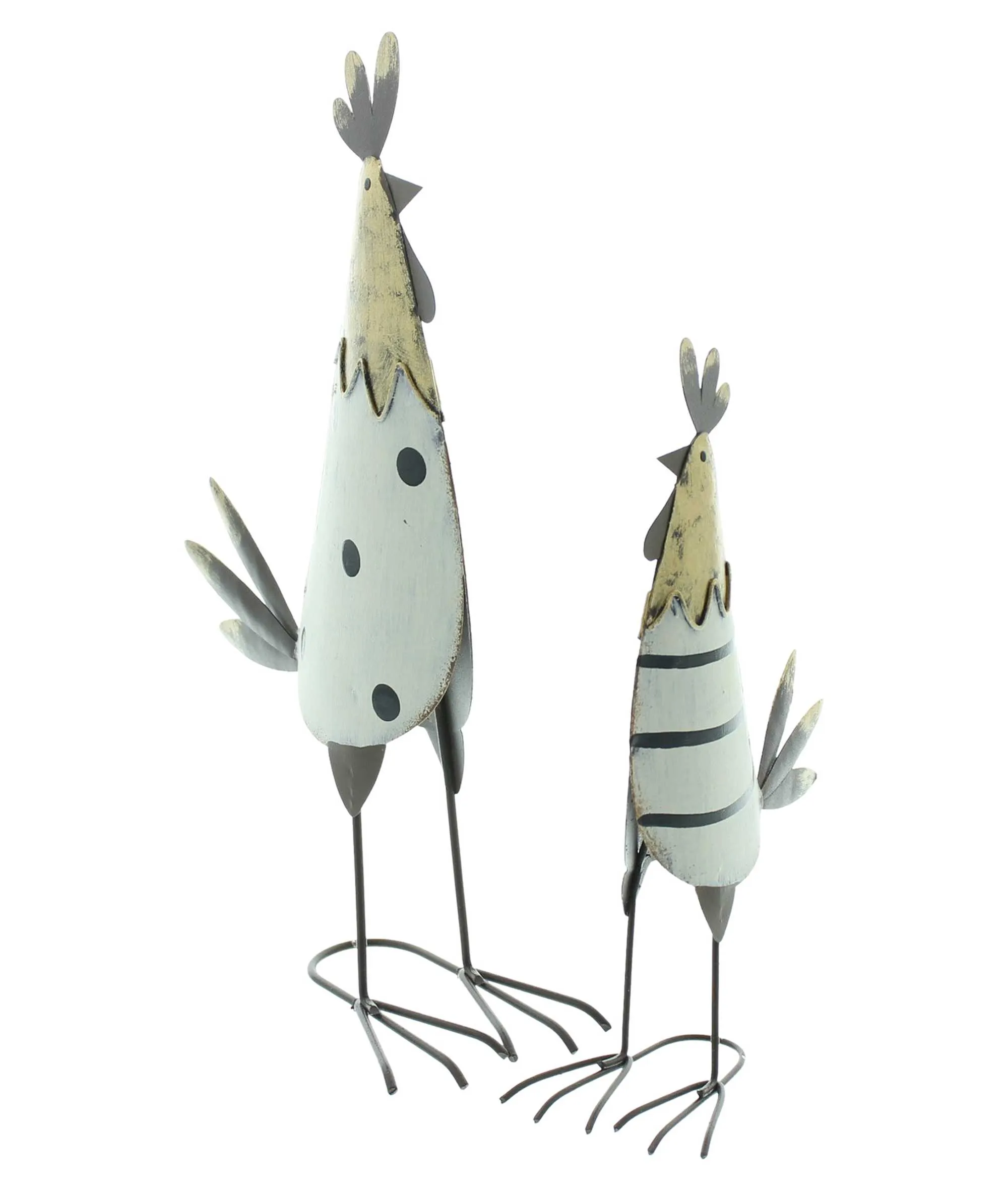 Figur "Hahn &amp; Huhn", 2er Set  im Frank Flechtwaren Online Shop für Hasen &amp; Co kaufen