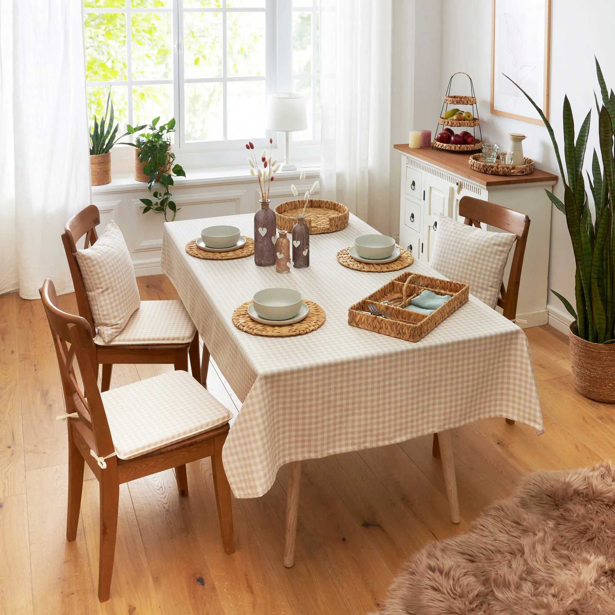 Tablettkorb "Menage"  im Frank Flechtwaren Online Shop für Gartenparty kaufen