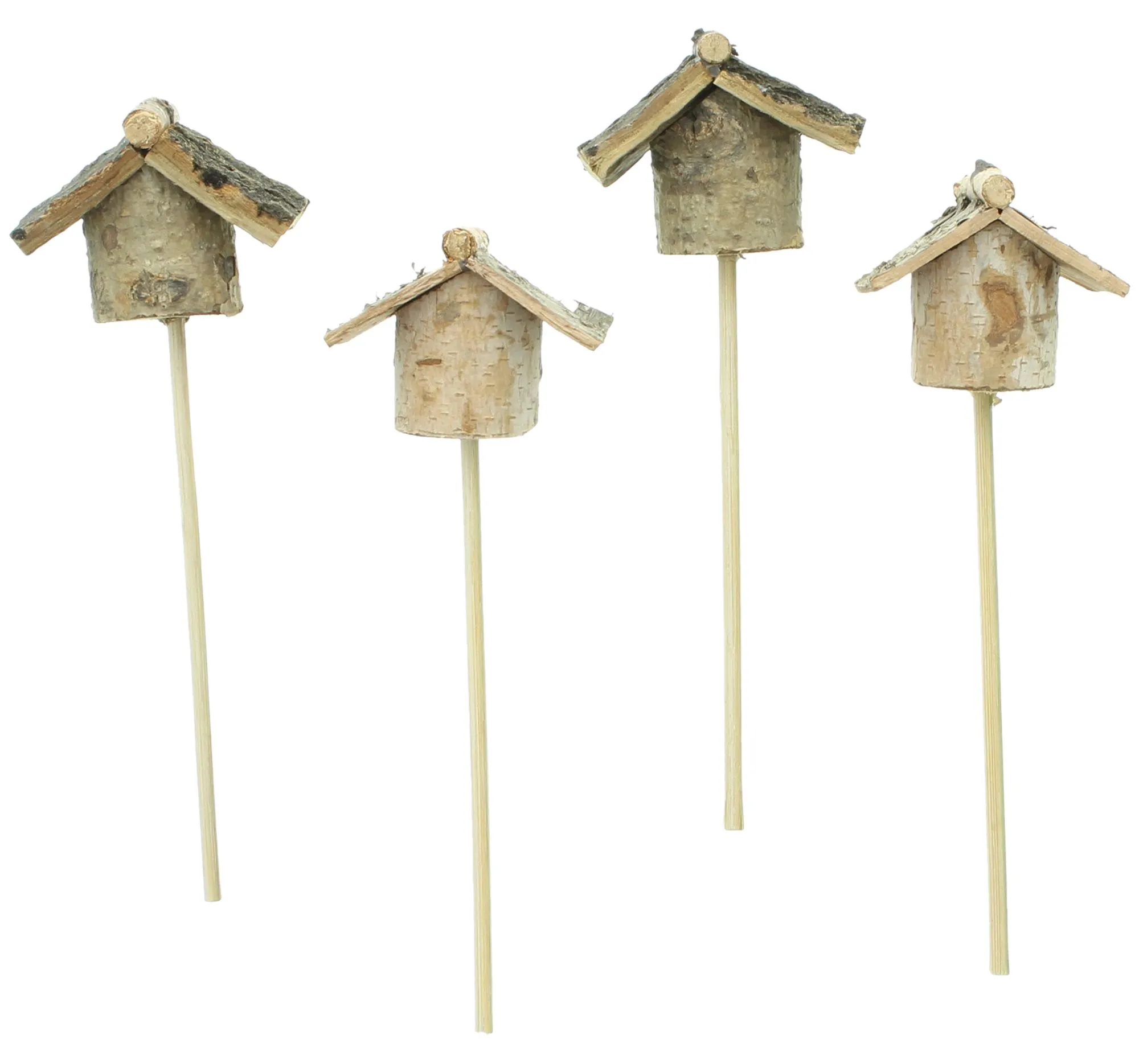 Stecker "Häuschen", 4er Set  im Frank Flechtwaren Online Shop für Aus dem Häuschen kaufen
