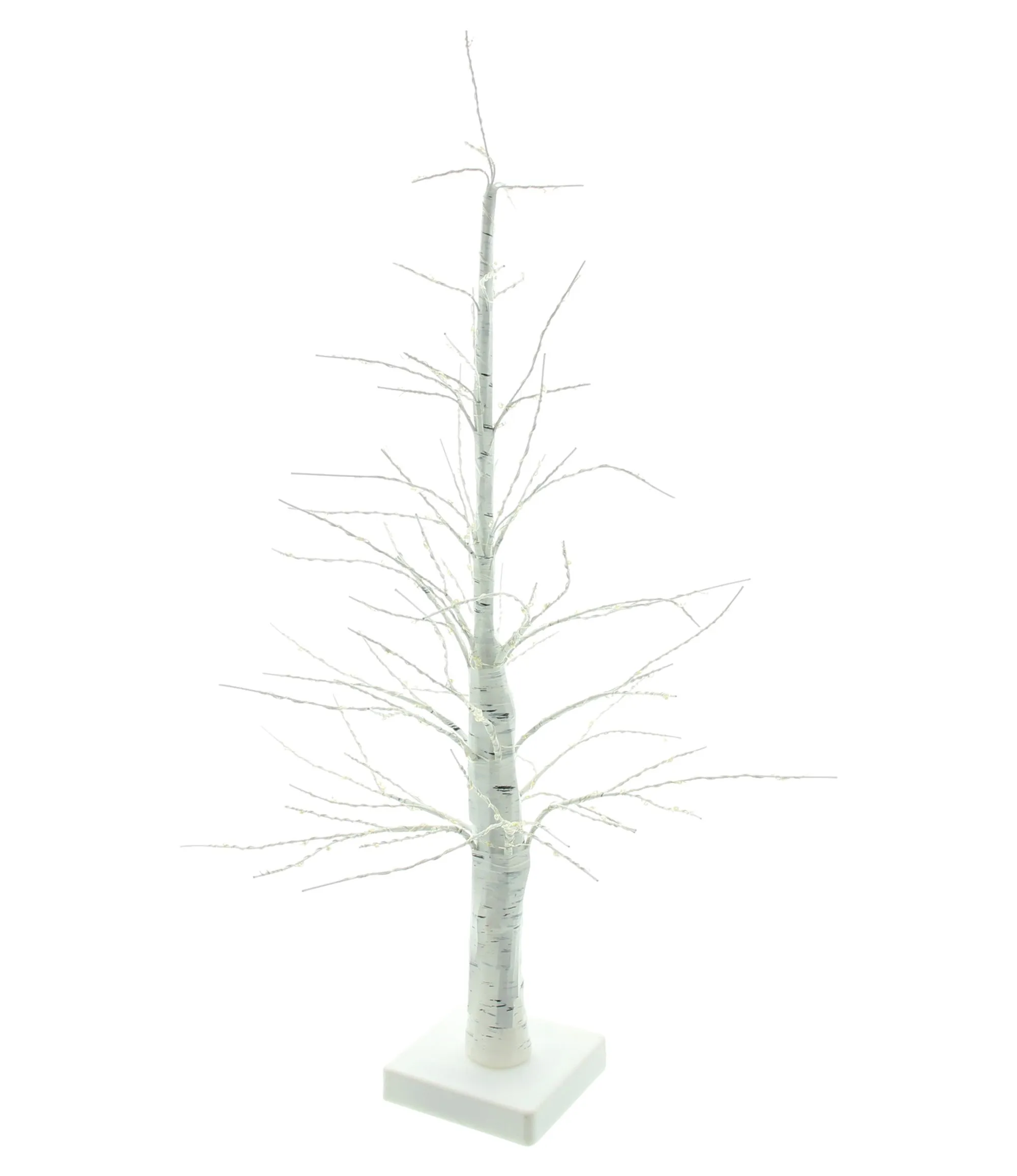 Kleiner LED-Baum "White Christmas"  im Frank Flechtwaren Online Shop für Weihnachtliche LED-Deko kaufen