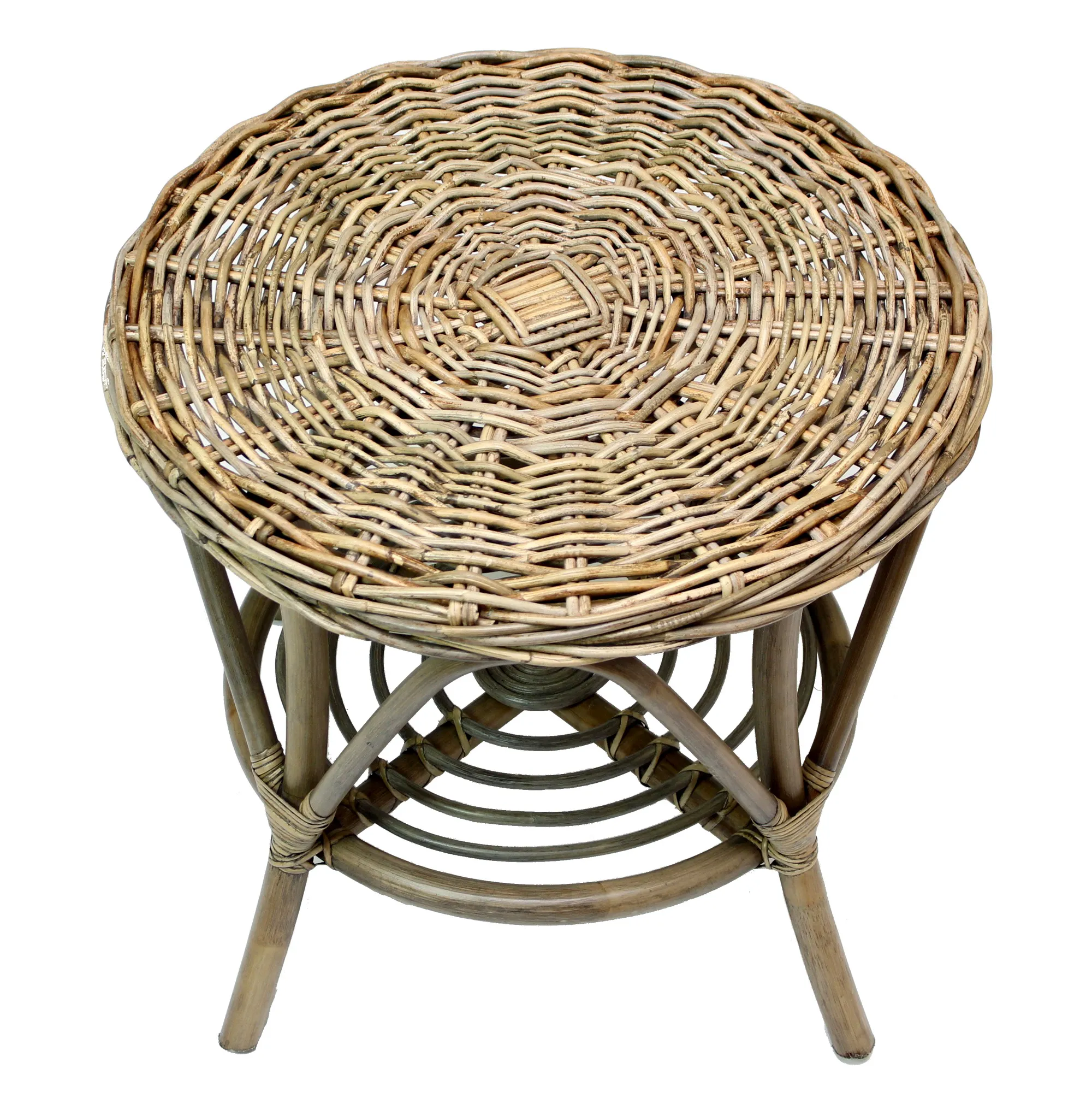 Rattantisch "Koboo Grey"  im Frank Flechtwaren Online Shop für Gartentische kaufen