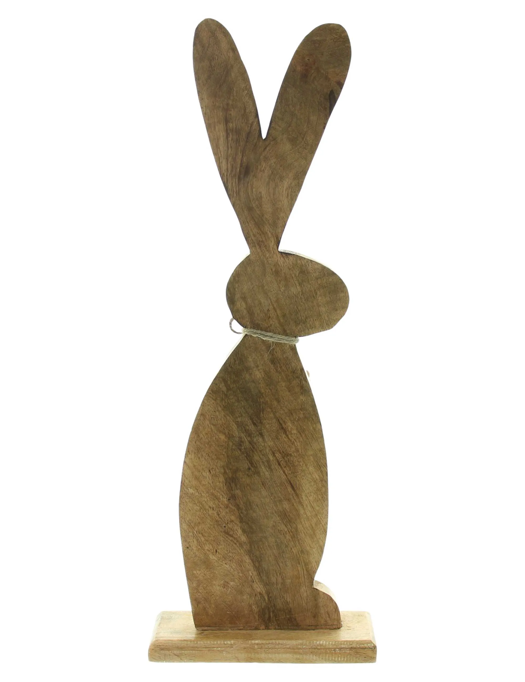 Holzdeko "Osterhase", groß  im Frank Flechtwaren Online Shop für Hasen &amp; Co kaufen