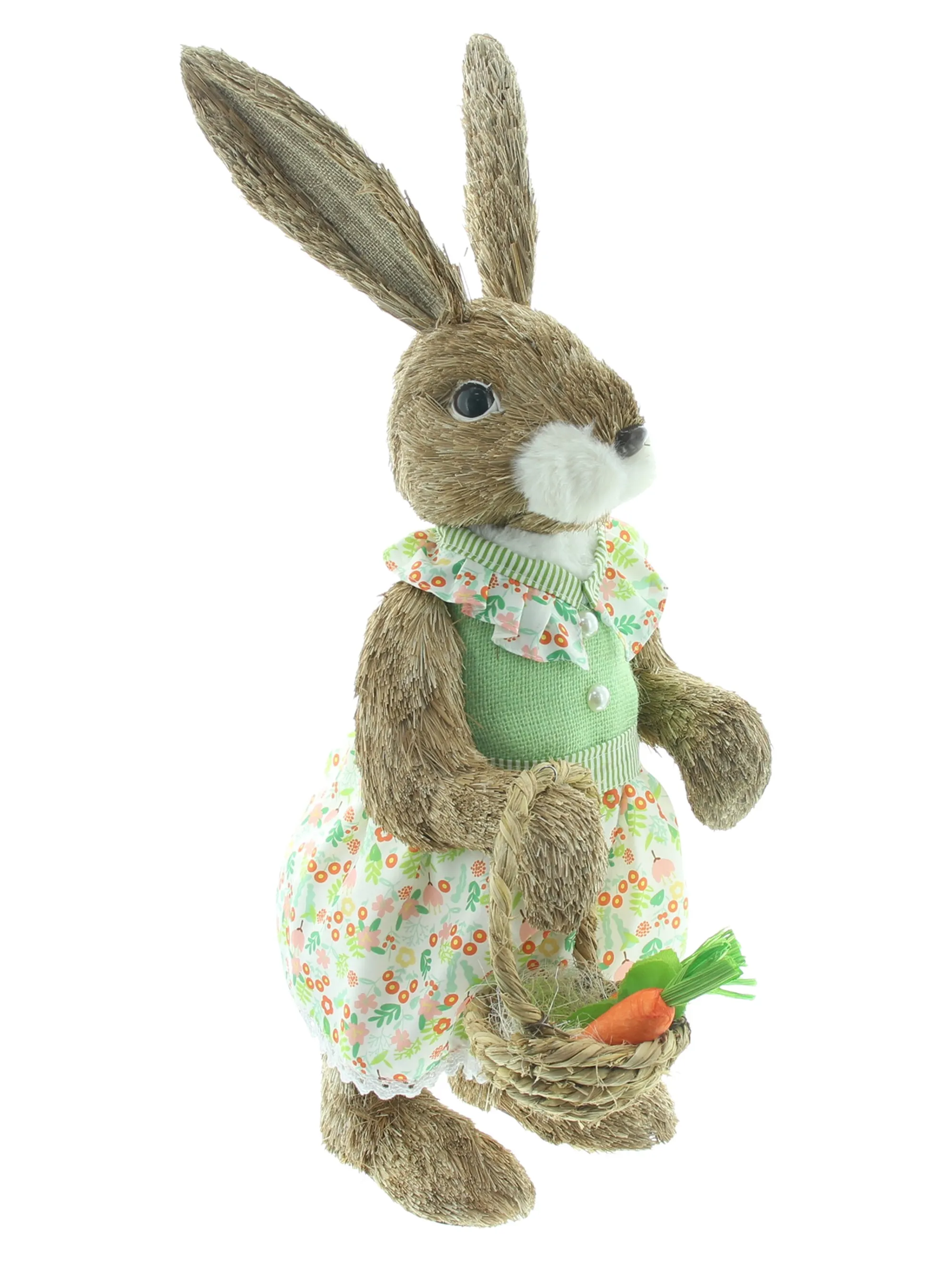 Figur "Frau Hase"  im Frank Flechtwaren Online Shop für Hasen &amp; Co kaufen