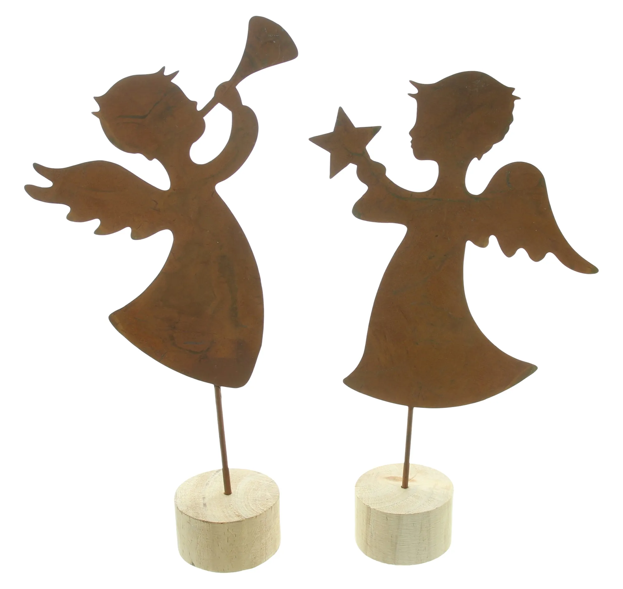 Figur "Engel", 2er Set  im Frank Flechtwaren Online Shop für Engel kaufen