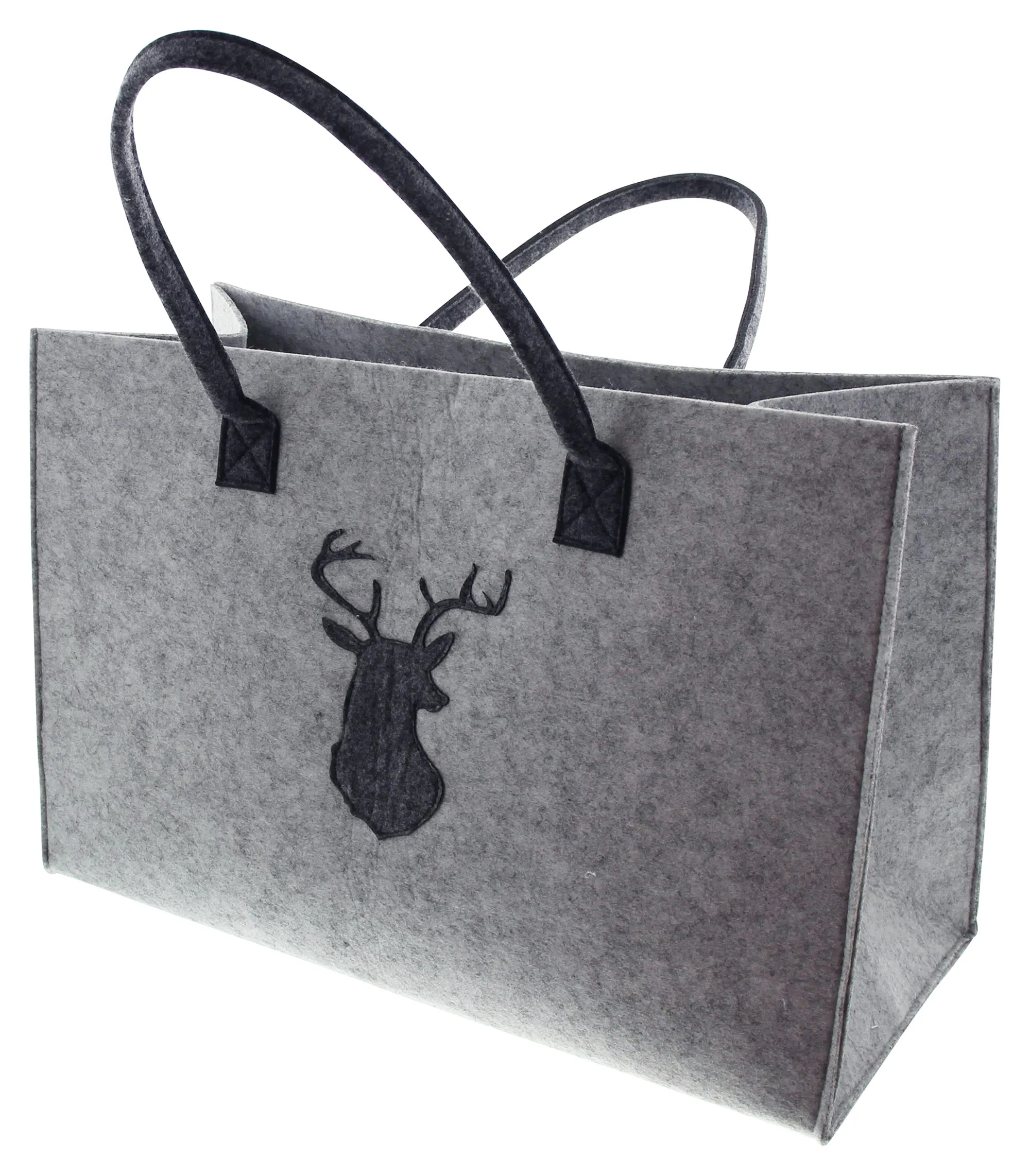 Filztasche "Hirsch"  im Frank Flechtwaren Online Shop für Geschenktaschen &amp; -säckchen kaufen