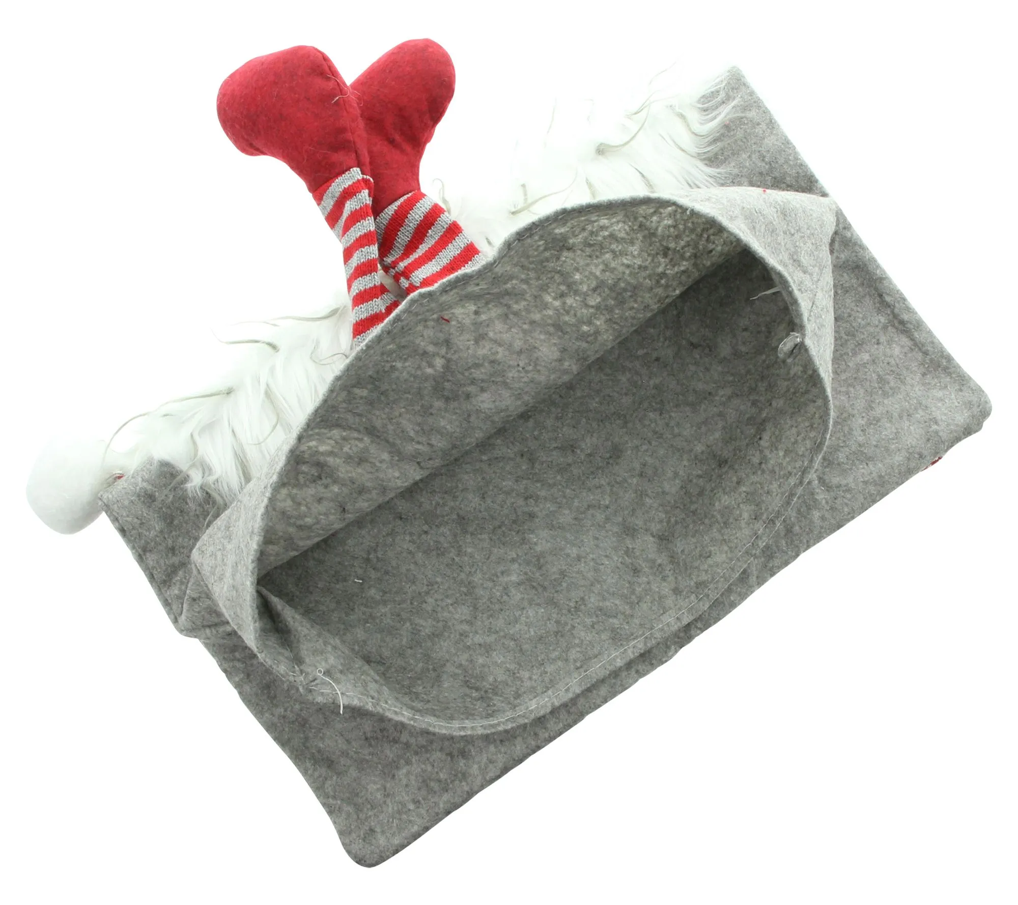 Stuhlhusse "Weihnachtswichtel"  im Frank Flechtwaren Online Shop für Weihnachtliche Stuhlhussen kaufen