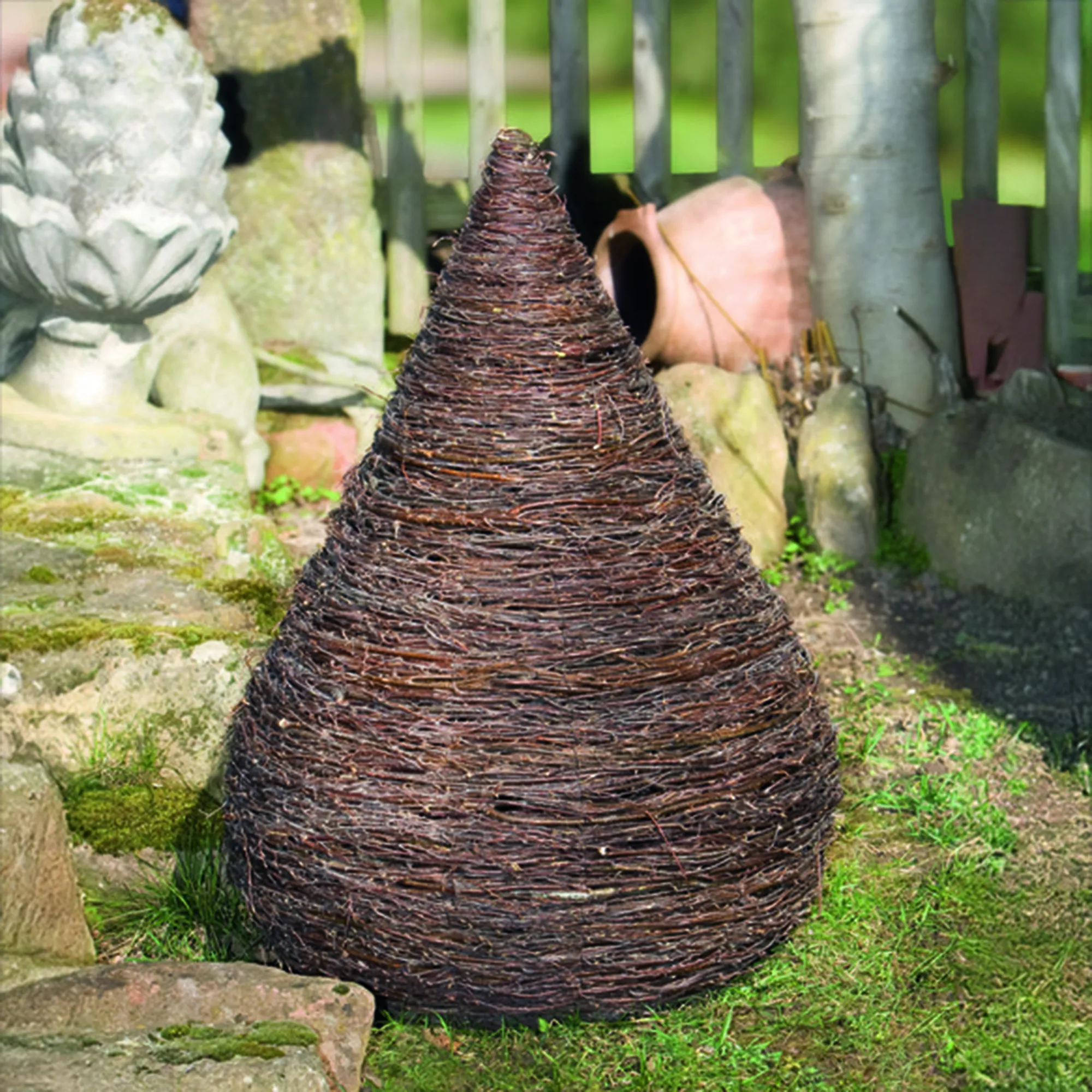 Reisigkegel  im Frank Flechtwaren Online Shop für Österliche Gartendeko kaufen