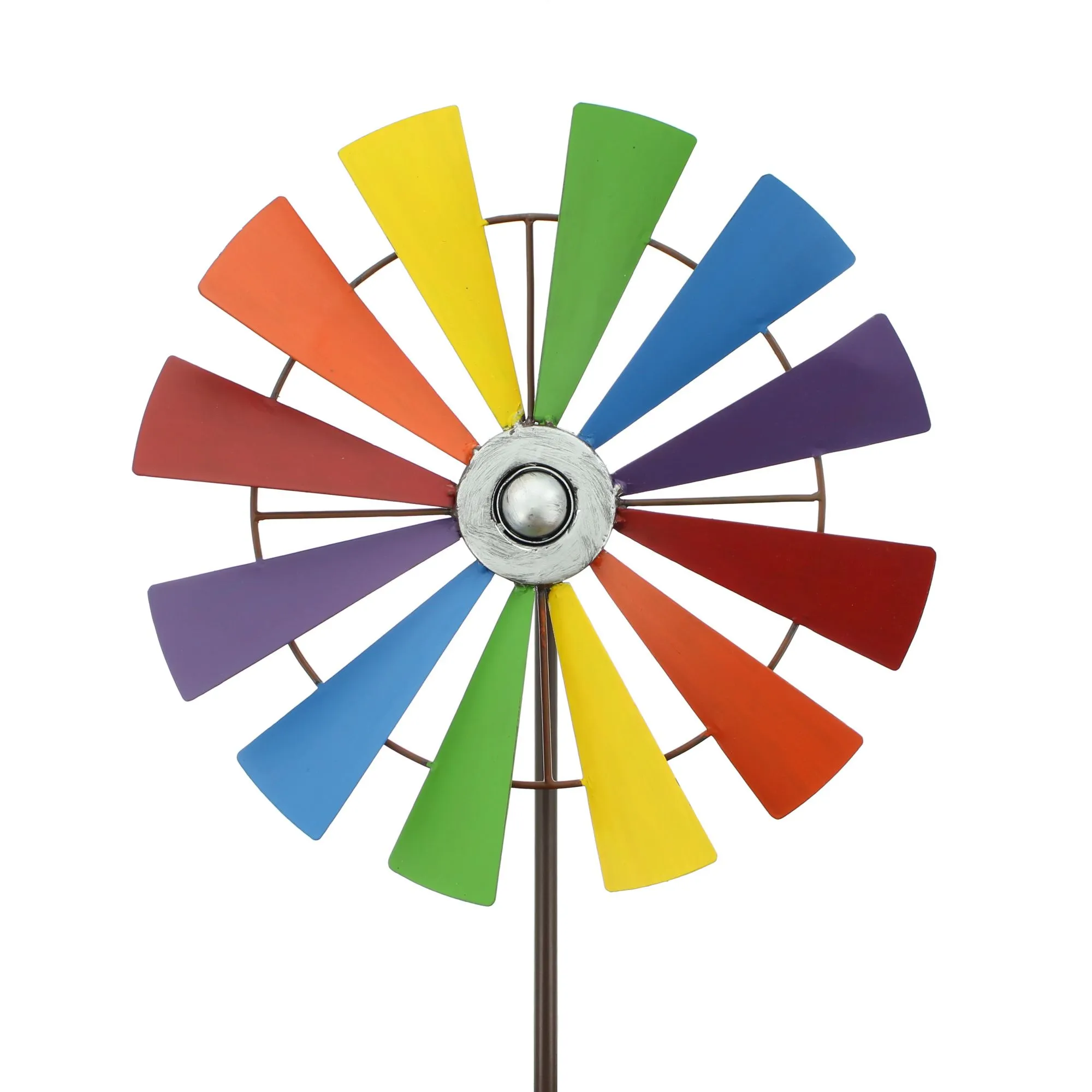 Windrad "Regenbogen"  im Frank Flechtwaren Online Shop für Bunter Ostergarten kaufen