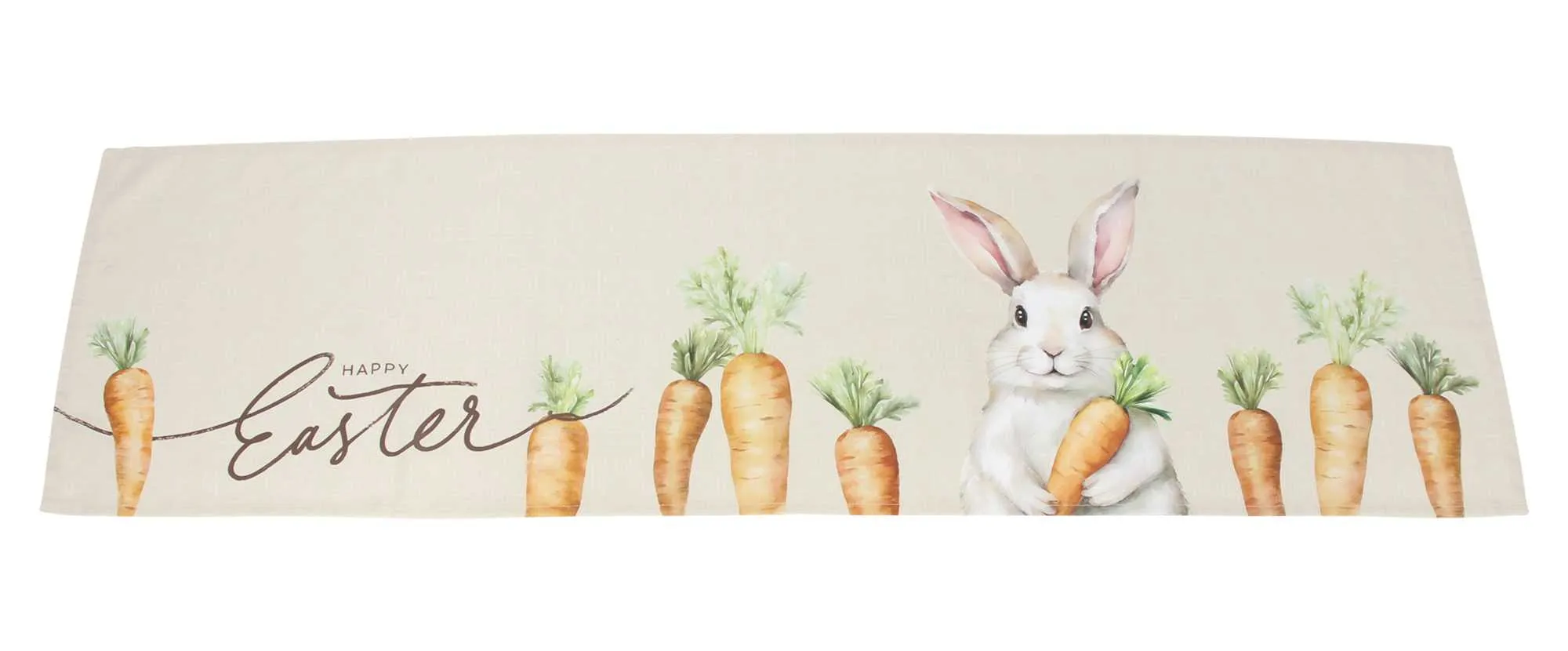 Tischläufer "Happy Easter"  im Frank Flechtwaren Online Shop für Österliche Tischwäsche kaufen