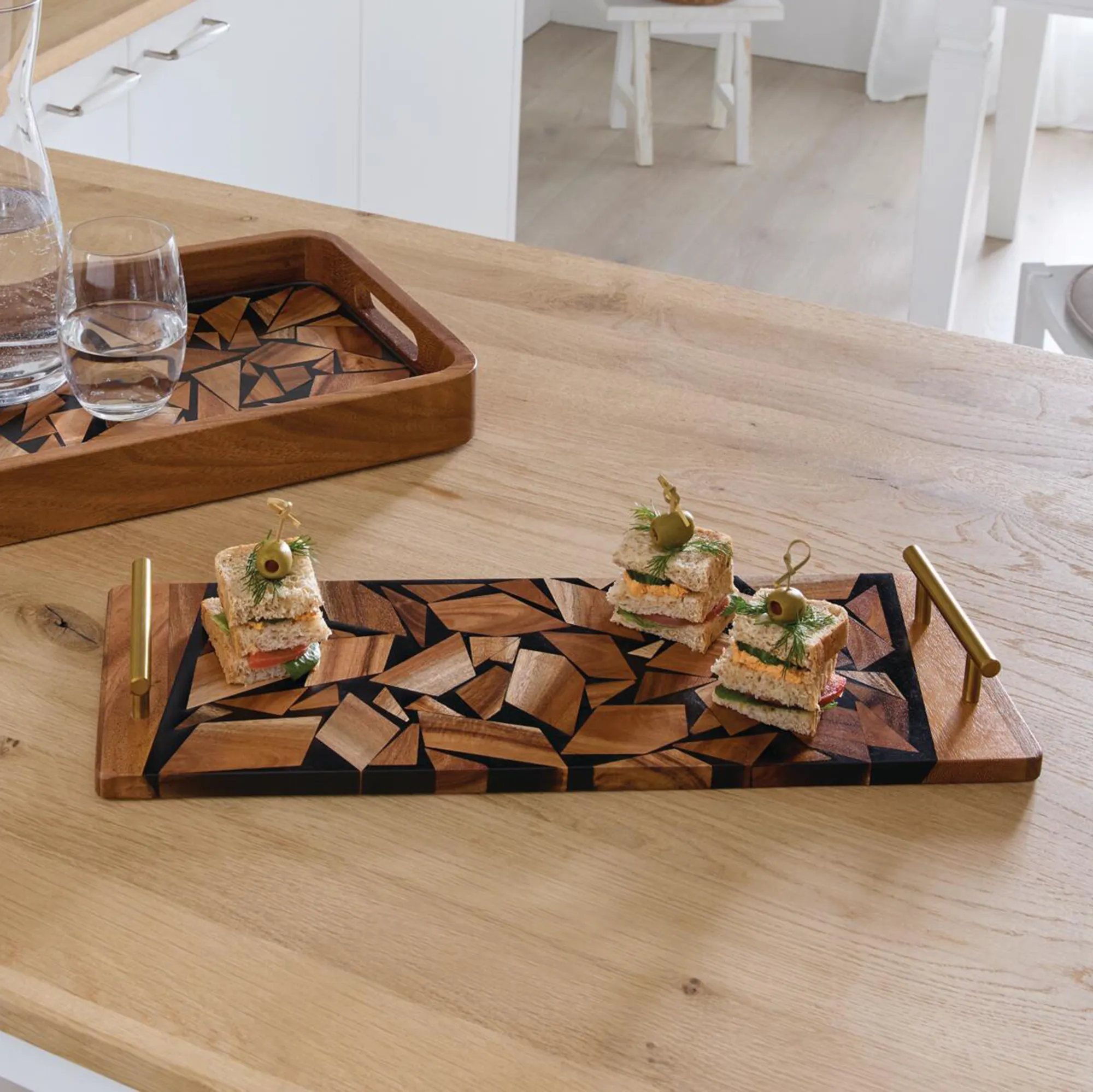 Serviertablett "Athene"  im Frank Flechtwaren Online Shop kaufen