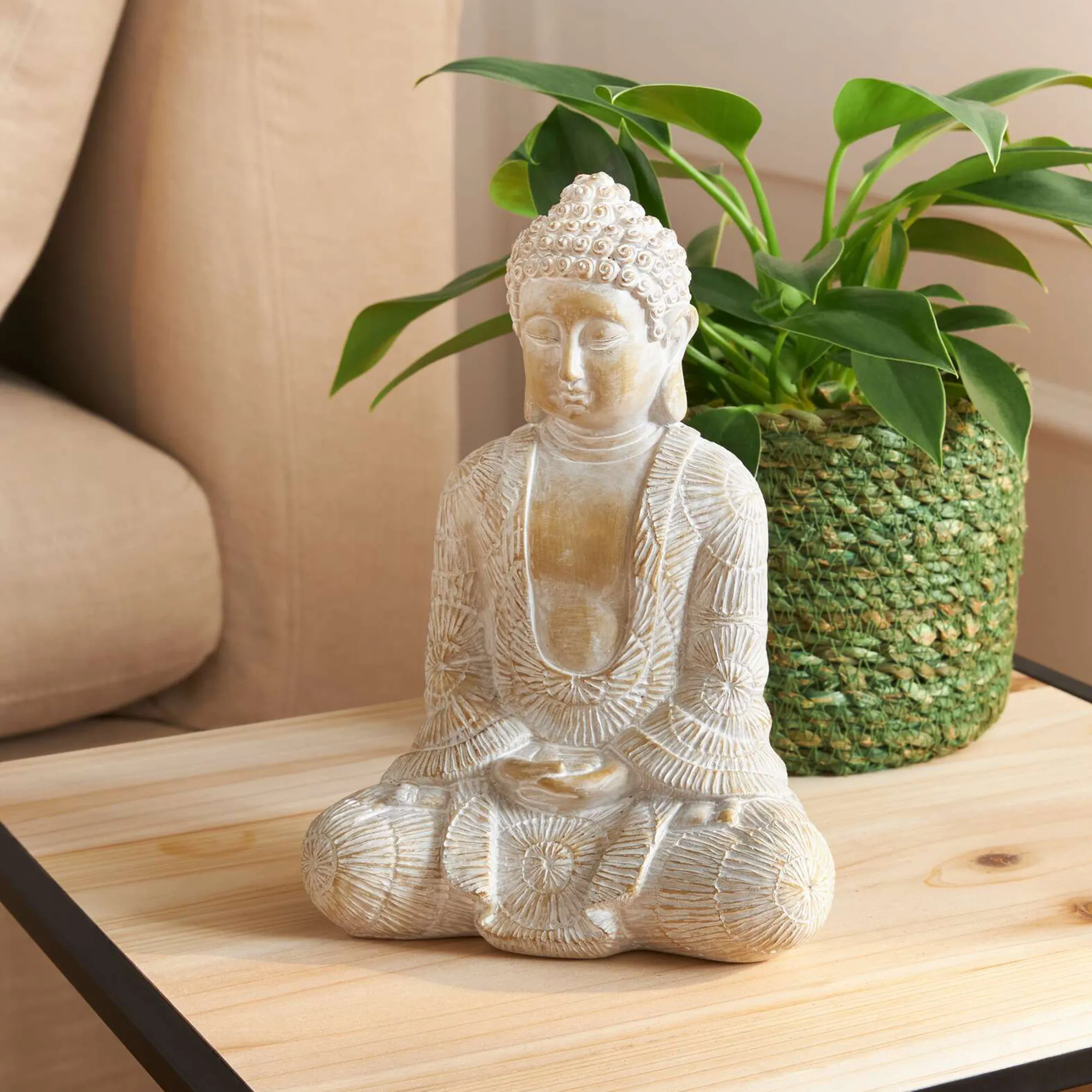 Buddha "Ruhe"  im Frank Flechtwaren Online Shop kaufen