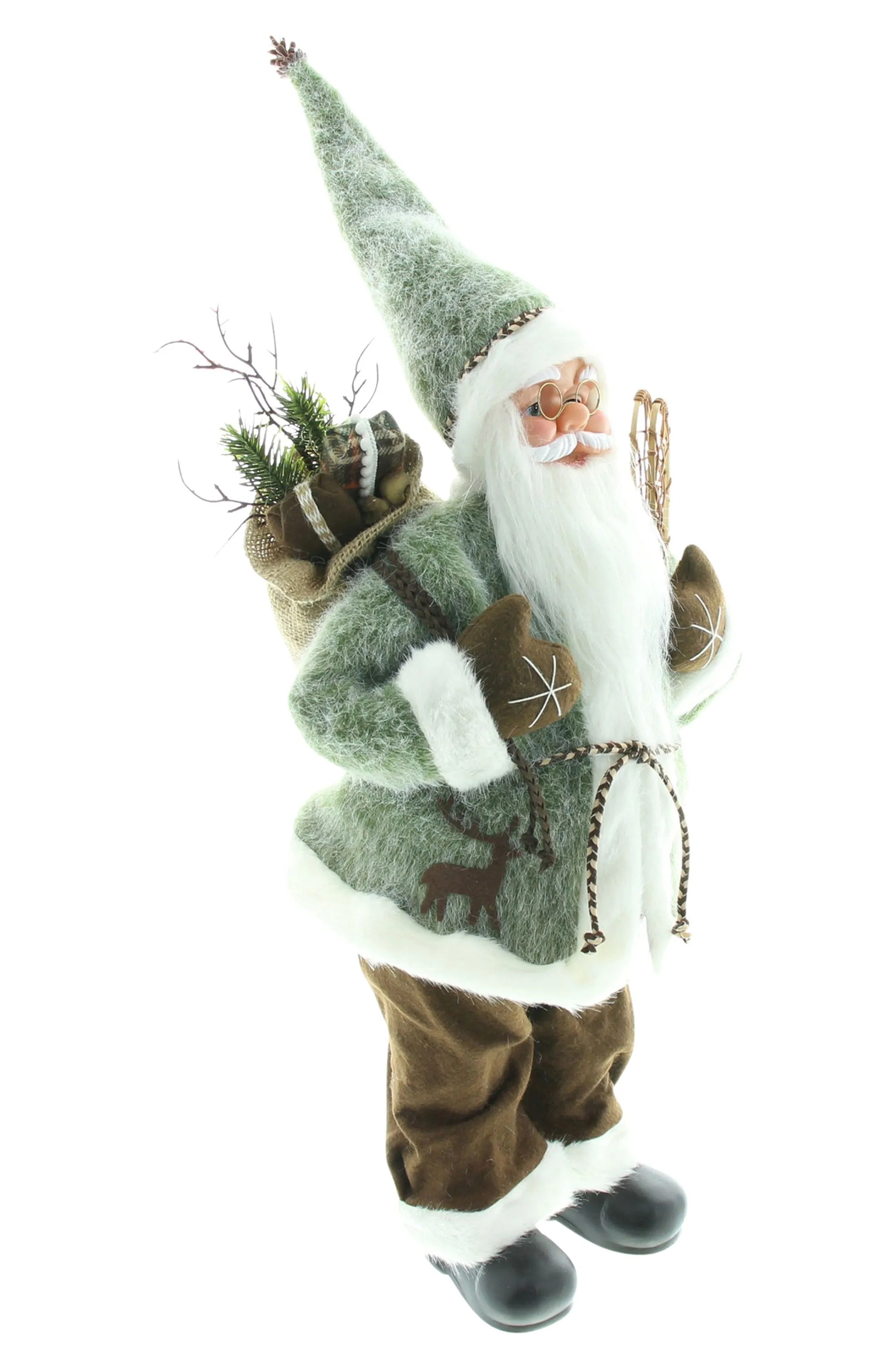 Santa "Schneeschuhe"  im Frank Flechtwaren Online Shop für Weihnachtsmänner kaufen