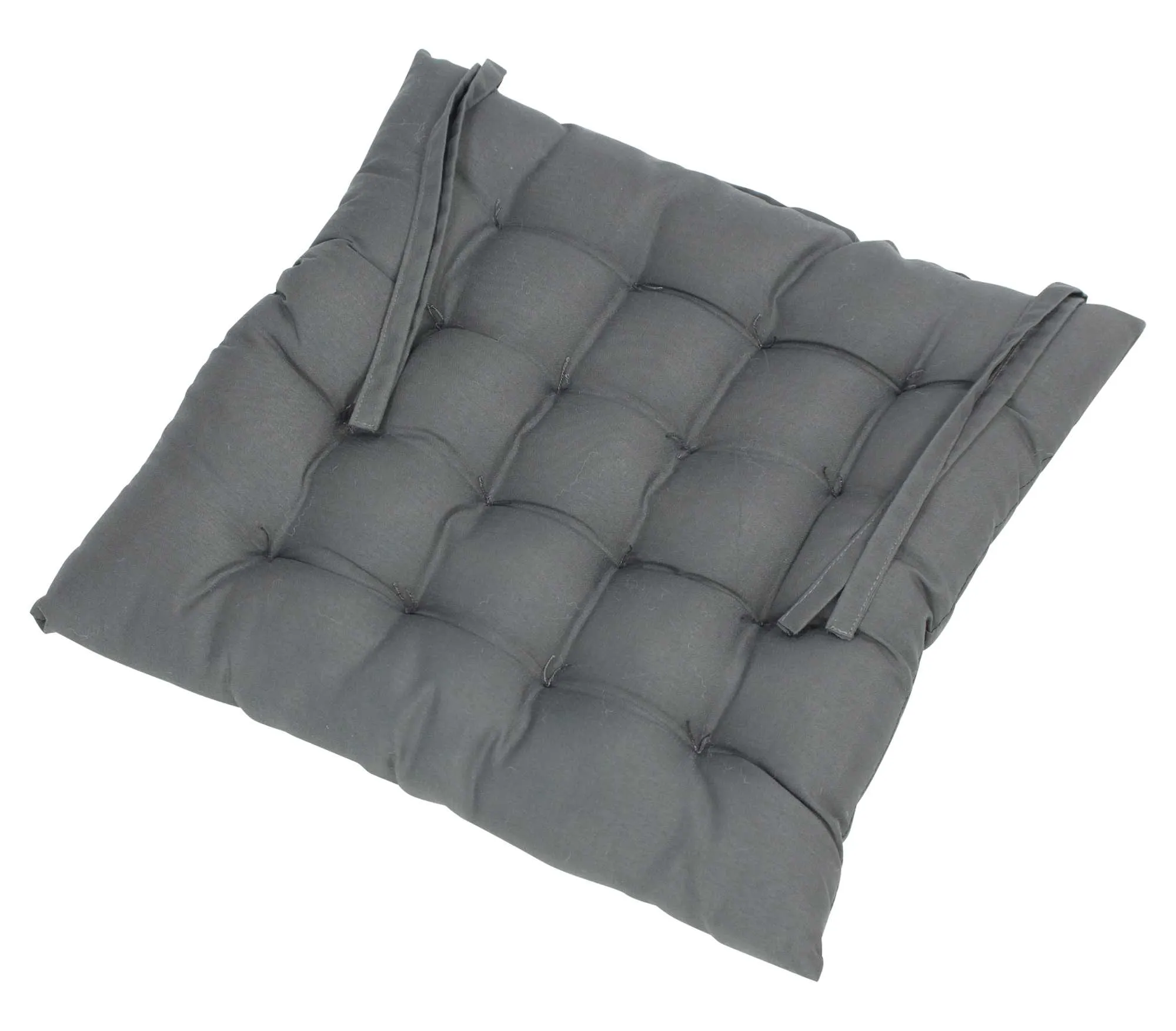 Sitzkissen "Grey", 4er Set  im Frank Flechtwaren Online Shop für Sitzkissen kaufen