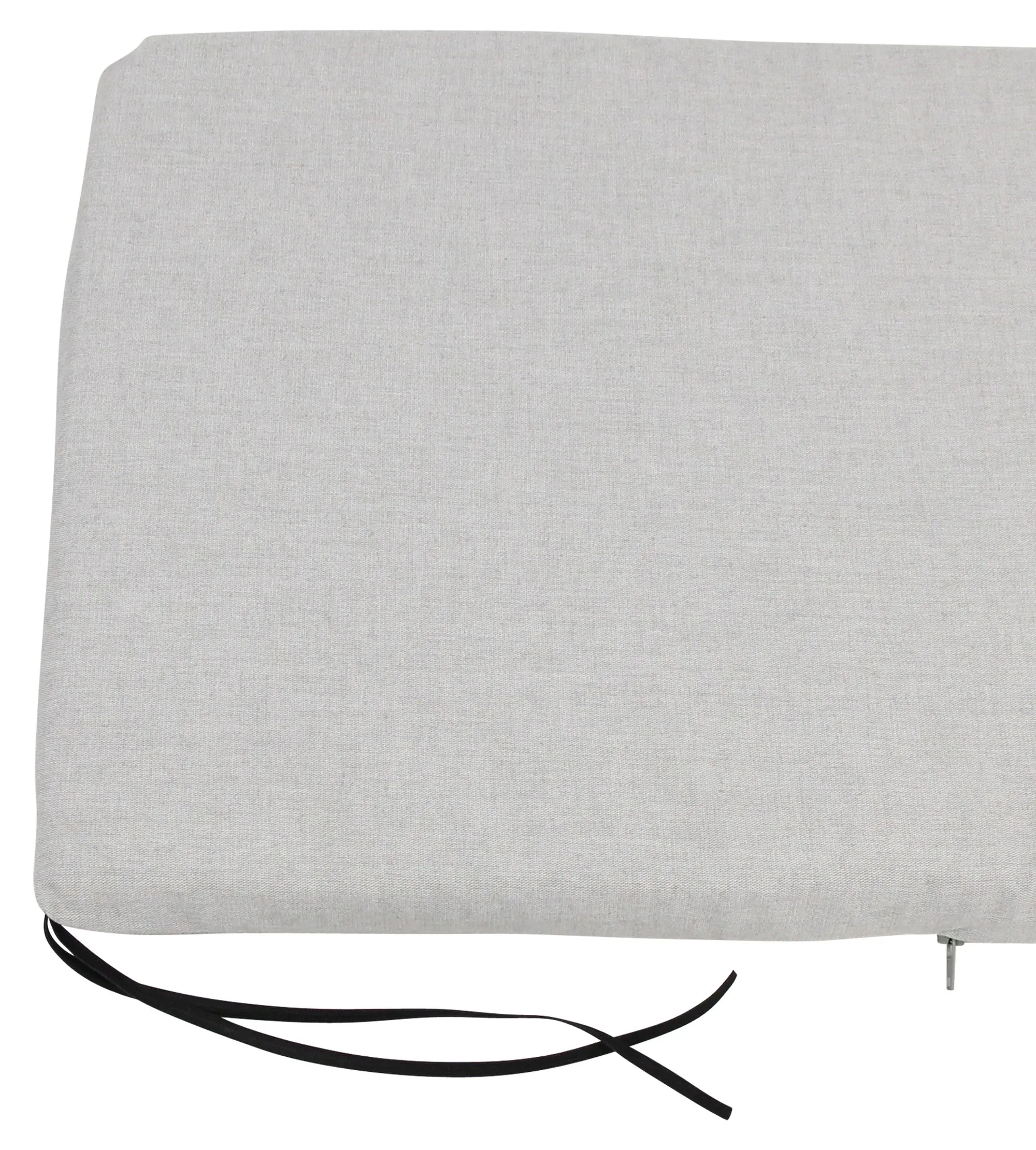 Bankauflage "Modern", grau  im Frank Flechtwaren Online Shop für Sitzkissen kaufen