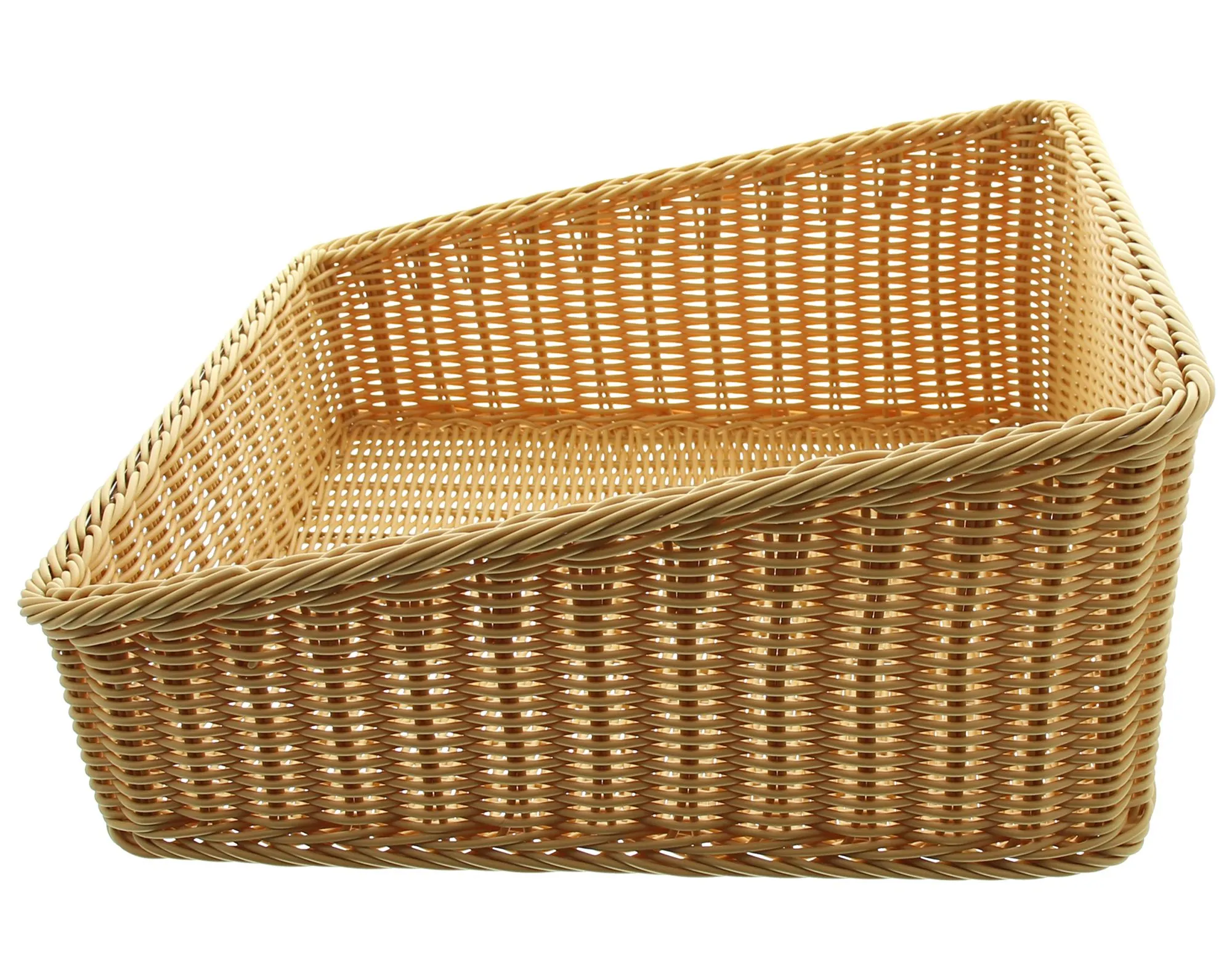 Regalkorb "Poly", 50 x 50 cm  im Frank Flechtwaren Online Shop für Auslagekörbe &amp; Regalkörbe kaufen