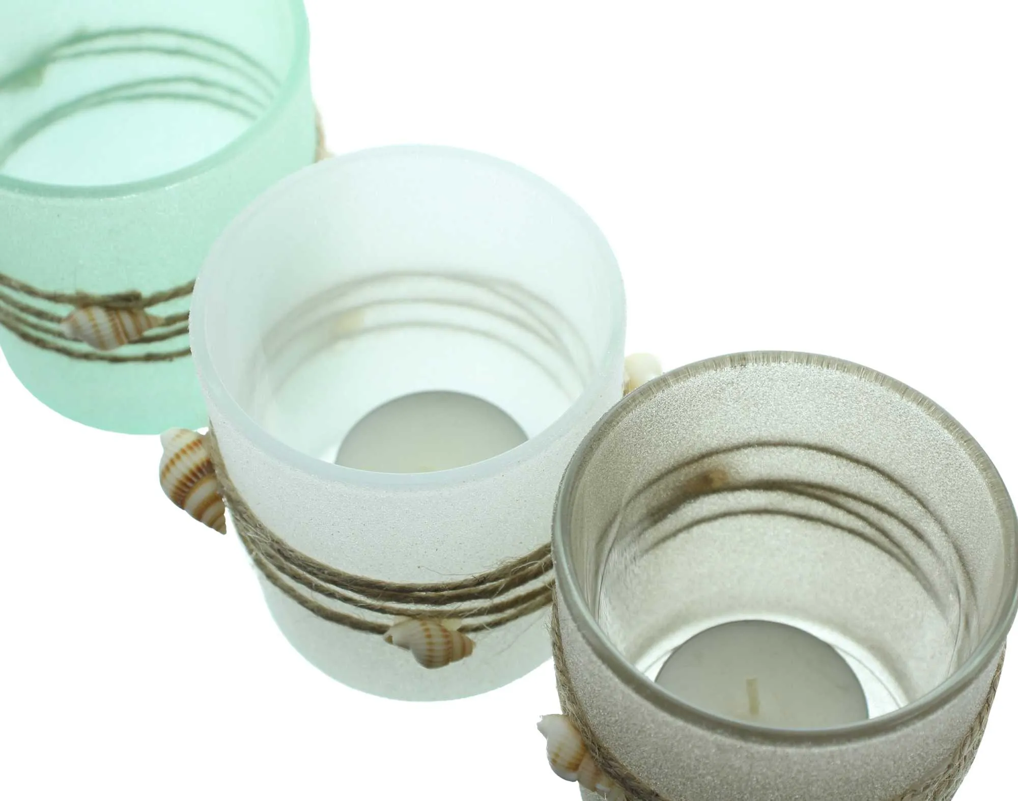 Windlicht "Maritima", 3er Set  im Frank Flechtwaren Online Shop für Windlichter kaufen