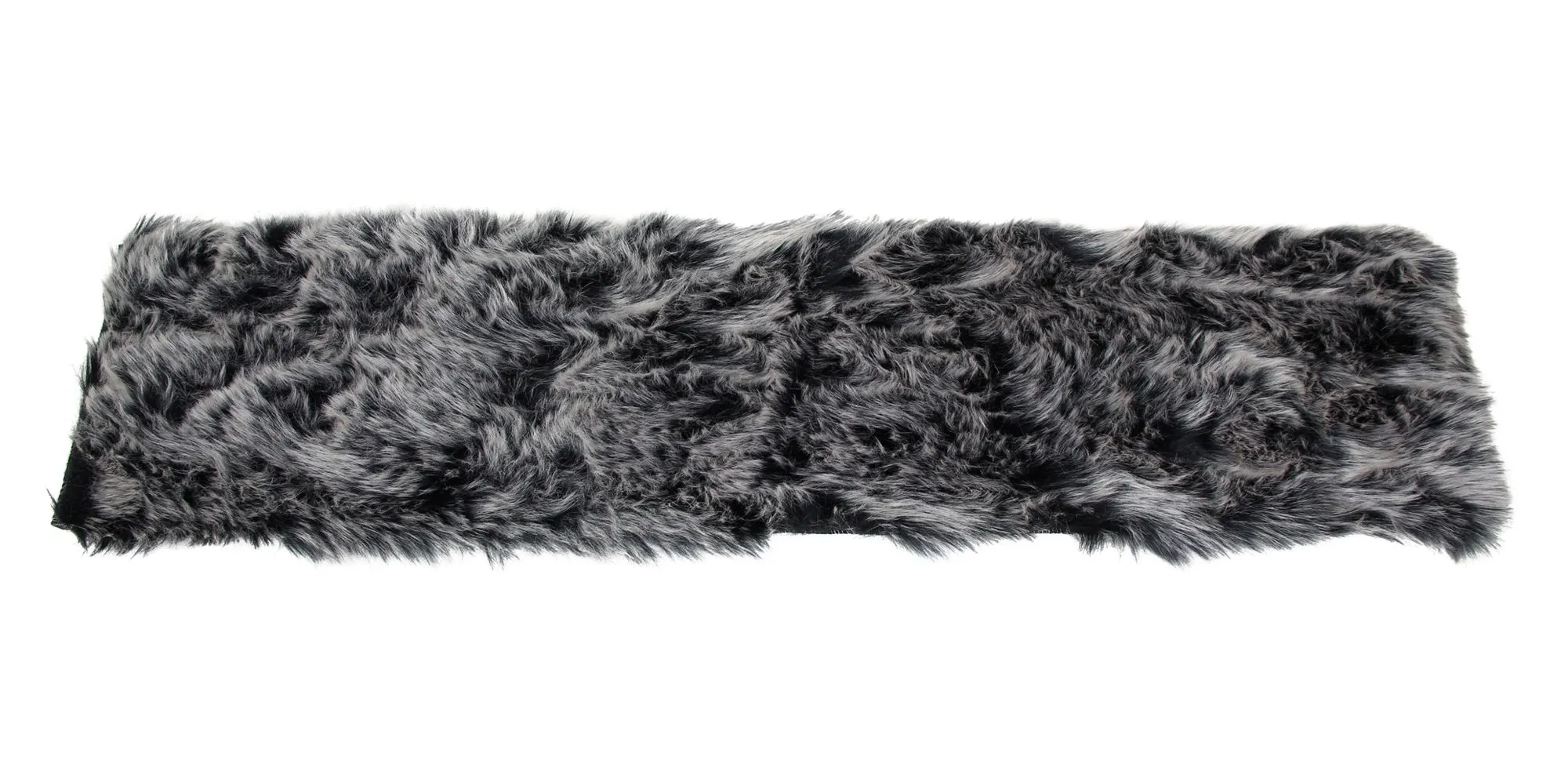 Tischläufer "Dunkle Felloptik", kurz  im Frank Flechtwaren Online Shop für Black &amp; White kaufen