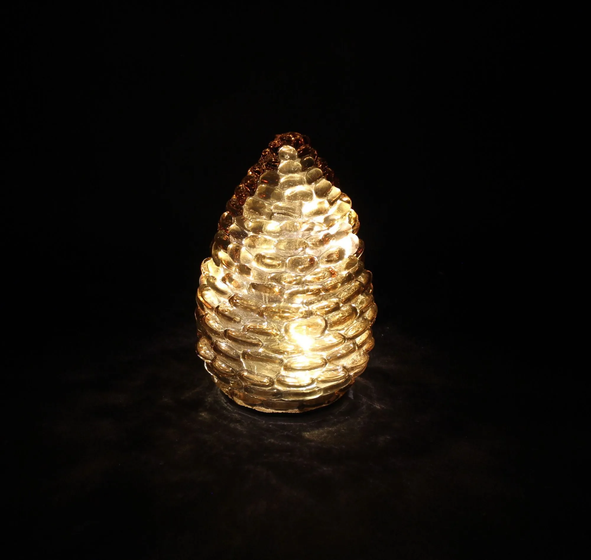 LED-Zapfen "Glow"  im Frank Flechtwaren Online Shop für Weihnachtliche LED-Deko kaufen