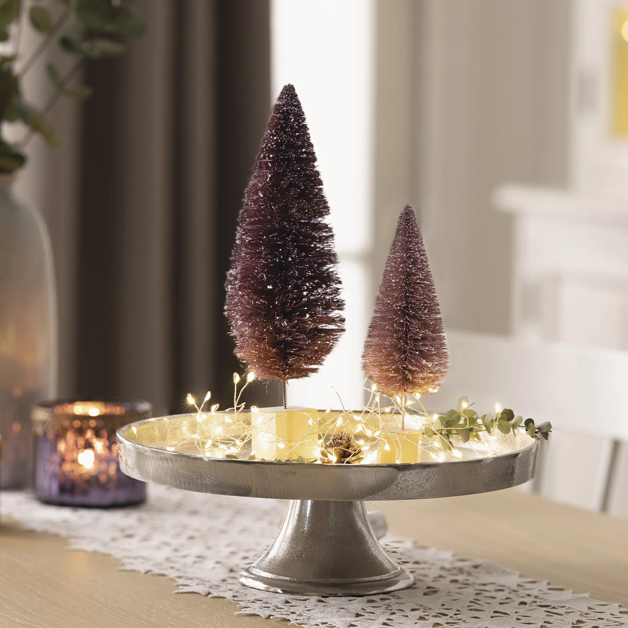 Tanne "Wintertraum", 2er Set  im Frank Flechtwaren Online Shop kaufen