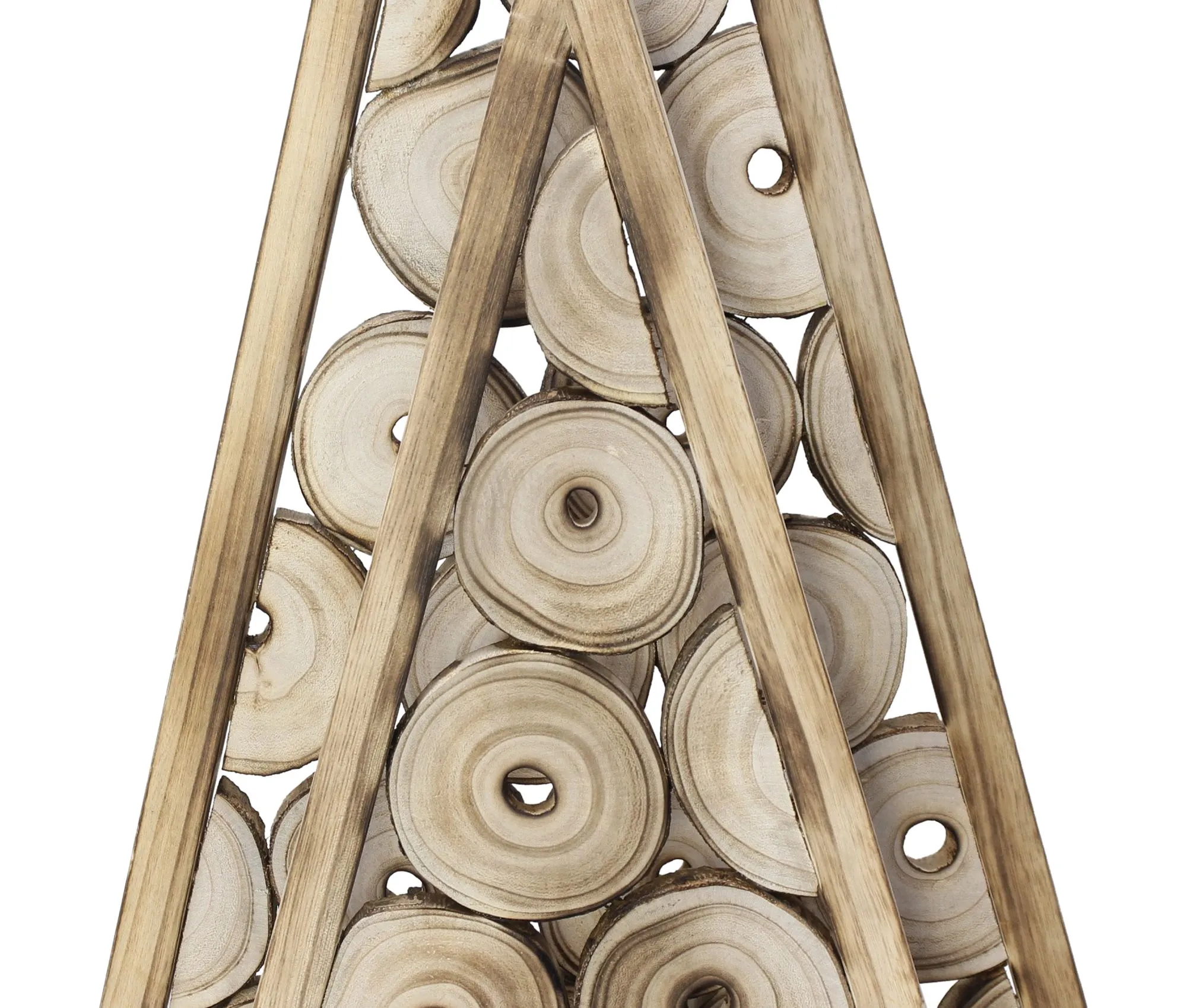 Holzdeko "Tannenbaum", 2er Set  im Frank Flechtwaren Online Shop für Tannenbäume kaufen
