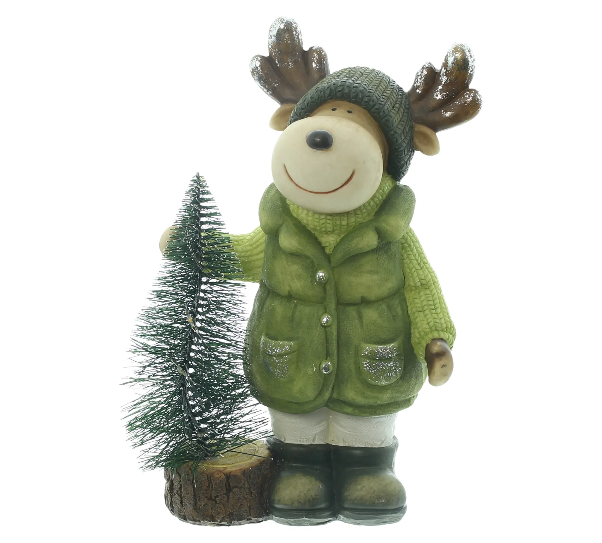 LED-Elch "Tannenbaum"  im Frank Flechtwaren Online Shop für Tannenbäume kaufen