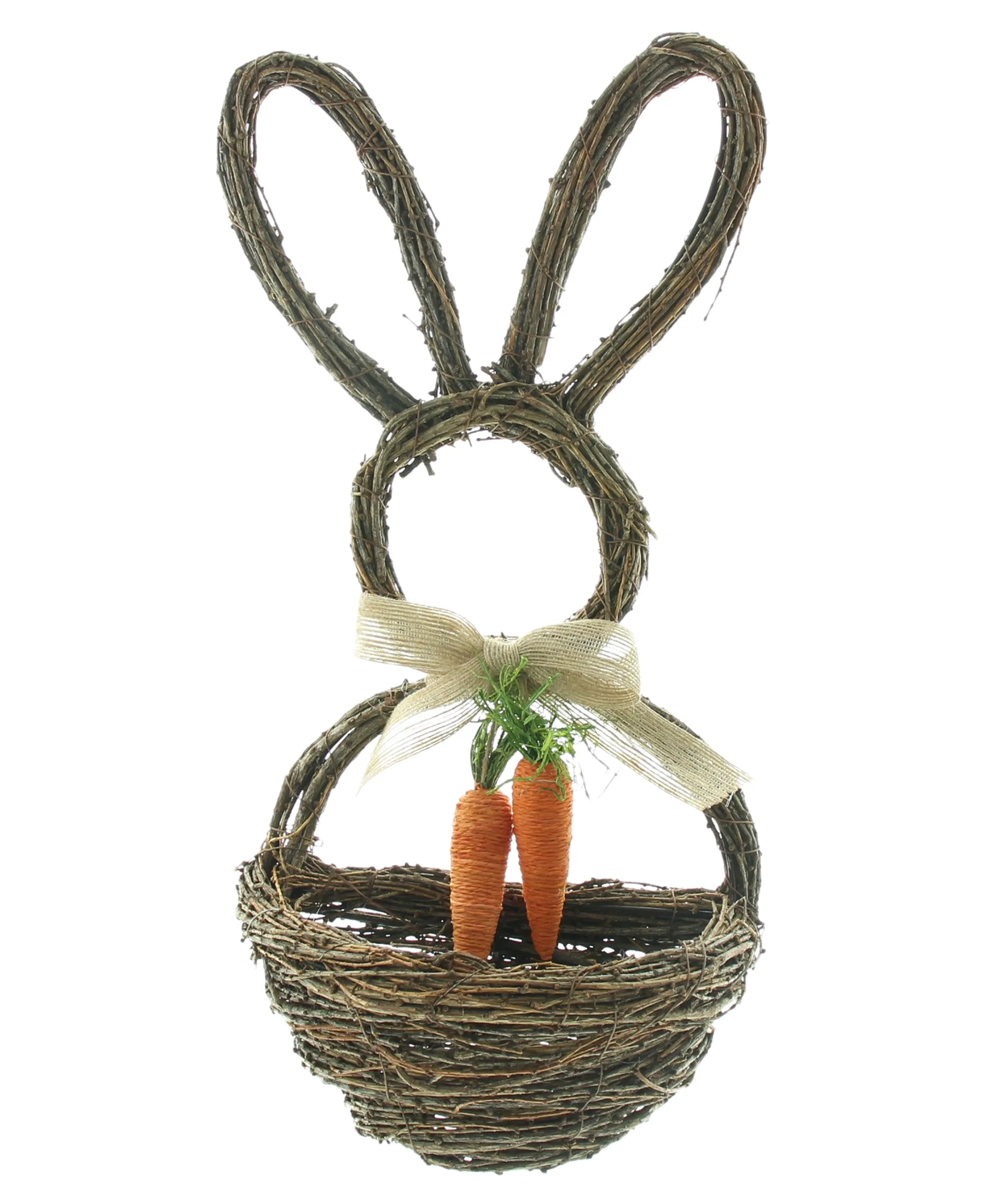 Wandhänger "Hasenkörbchen"  im Frank Flechtwaren Online Shop für Natur &amp; Grün kaufen