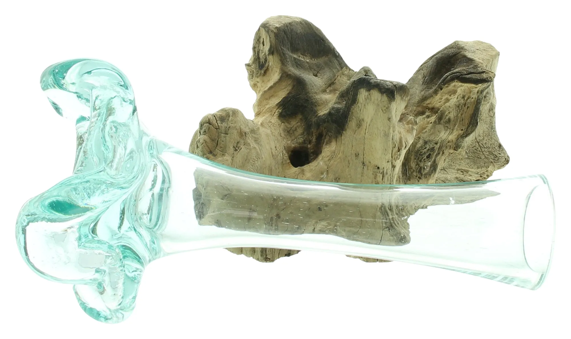 Vase "Wurzelholz", hoch  im Frank Flechtwaren Online Shop für Ibiza-Vibes kaufen