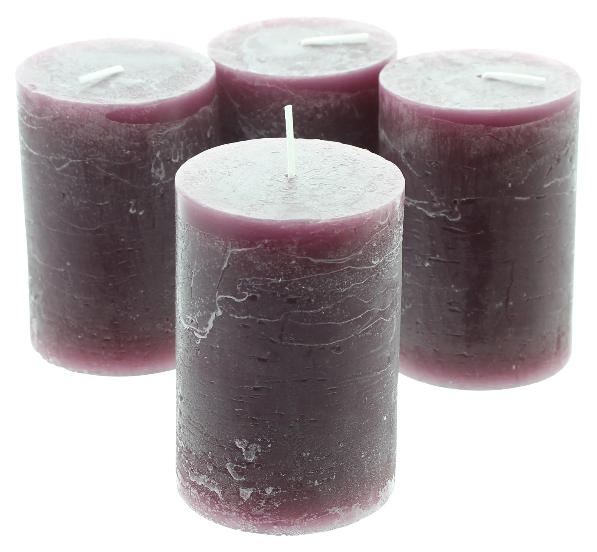 Kerze "Berry", 4er Set  im Frank Flechtwaren Online Shop für Bunte Osterzeit kaufen