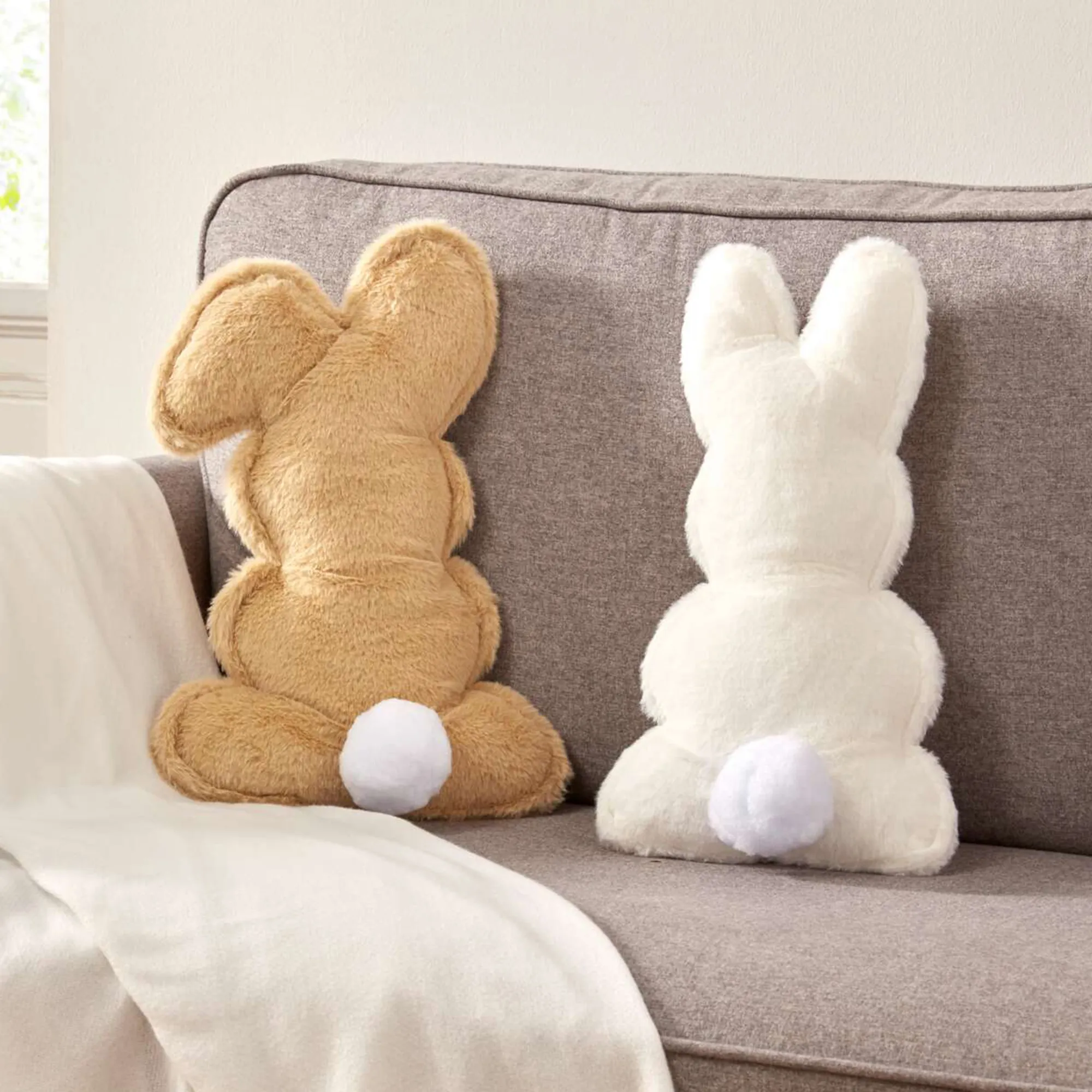 Dekokissen "Häschen", 2er Set  im Frank Flechtwaren Online Shop kaufen