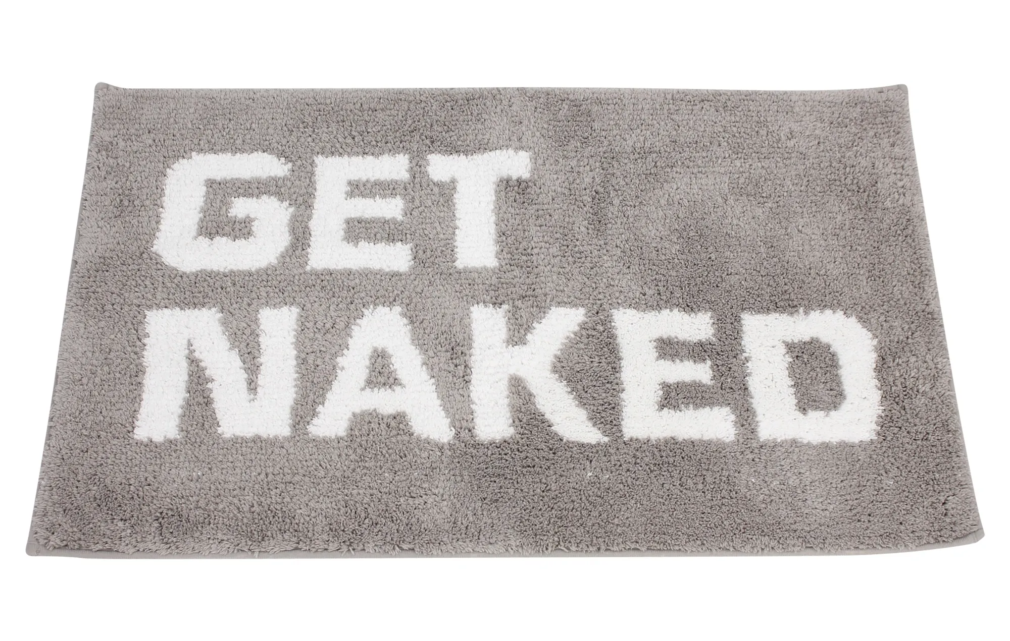 Bodenmatte "Get Naked"  im Frank Flechtwaren Online Shop für Badvorleger kaufen